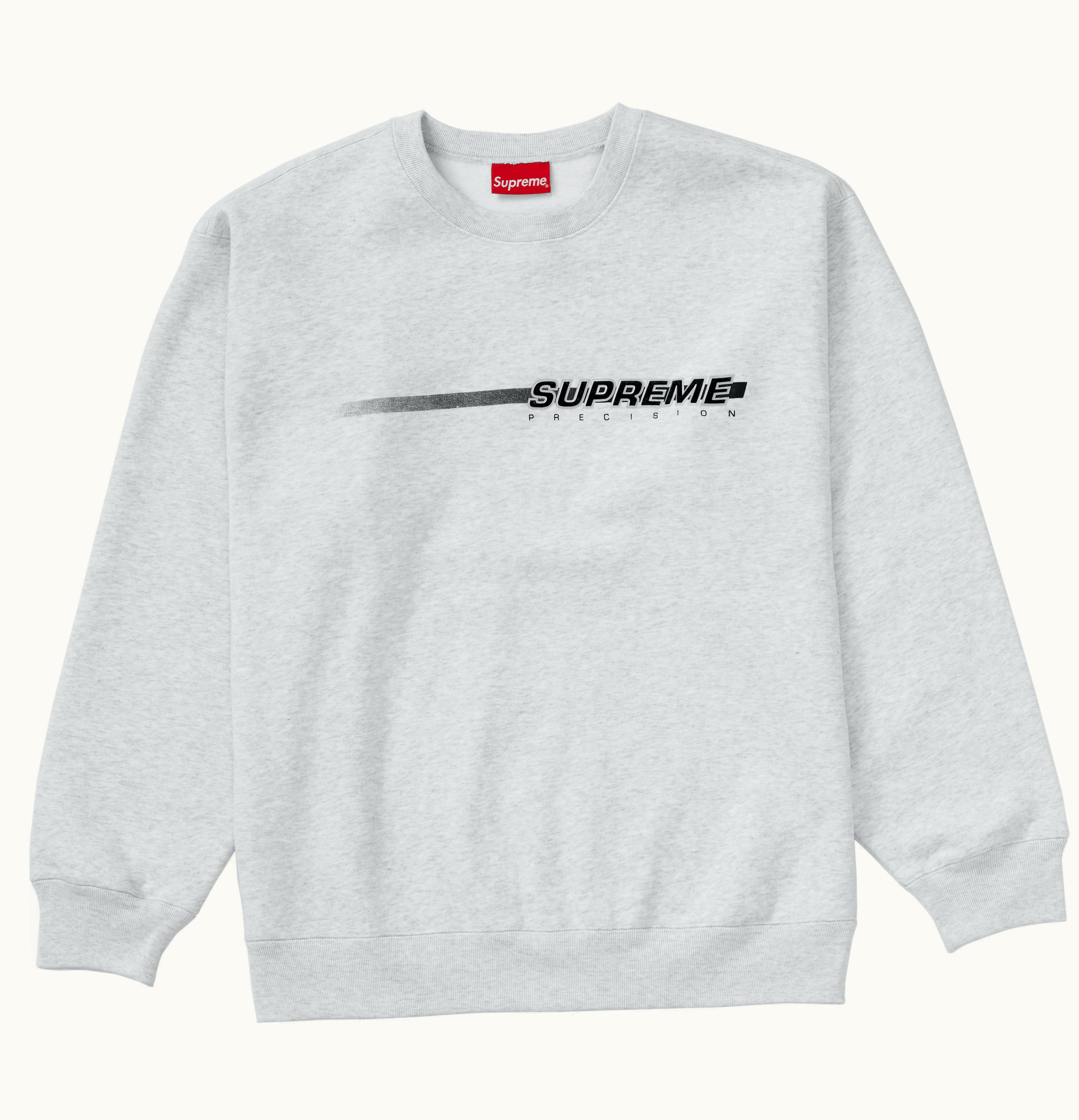 Supreme Supreme Precision Crewneck Ash Grey