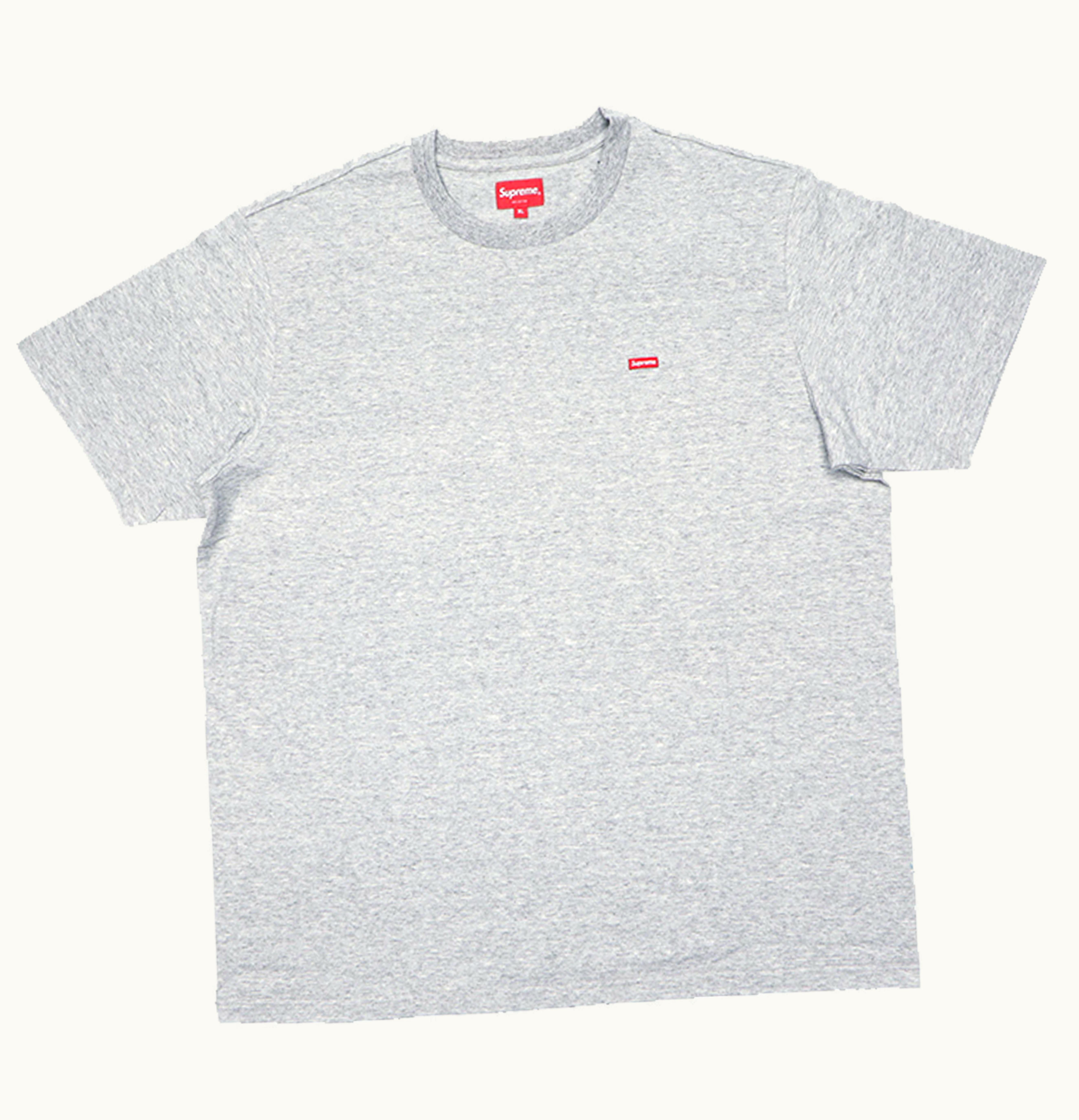 Supreme Supreme Small Box Tee FW19 Heather Grey