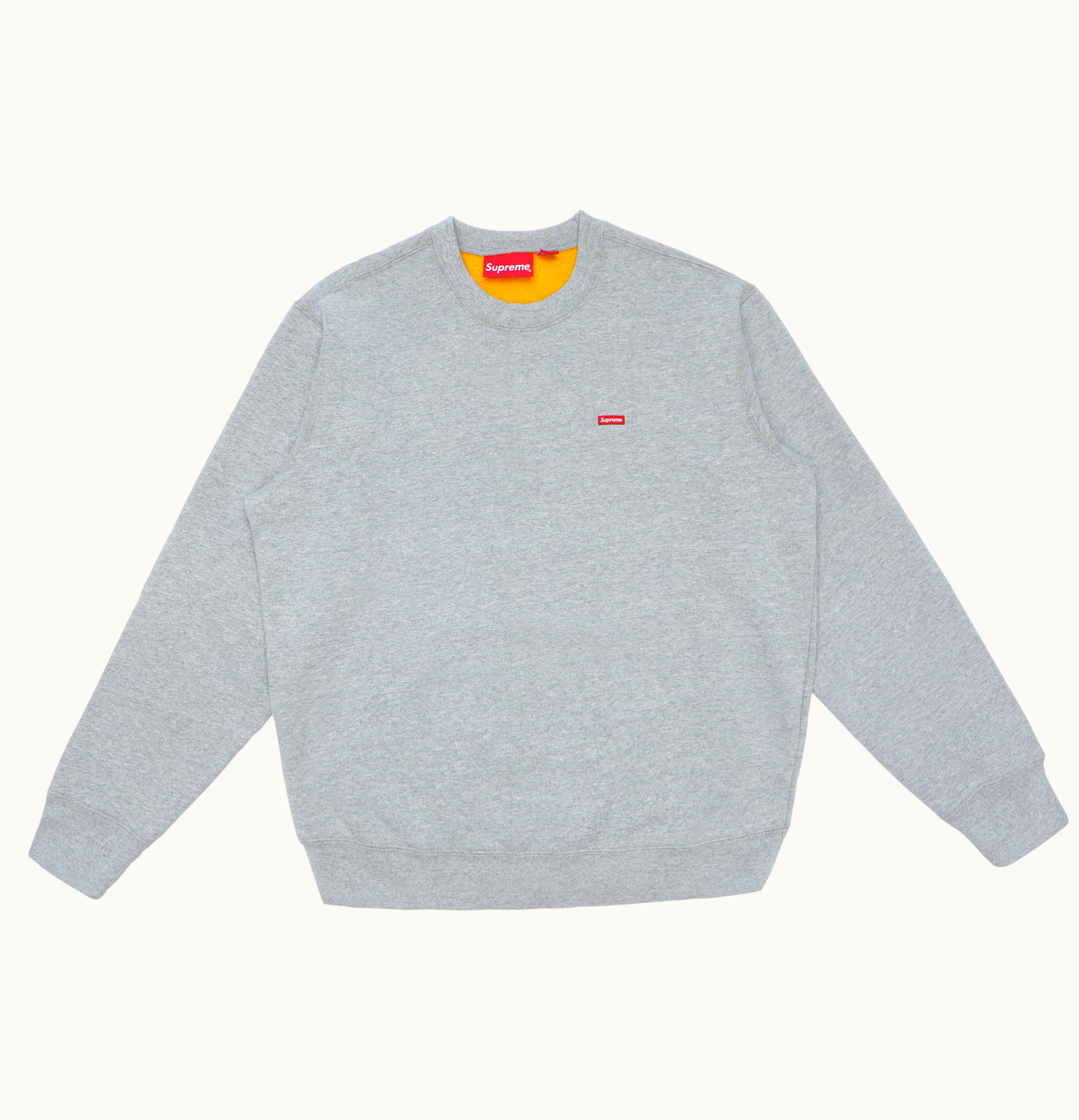 Supreme Supreme Contrast Crewneck Heather Grey