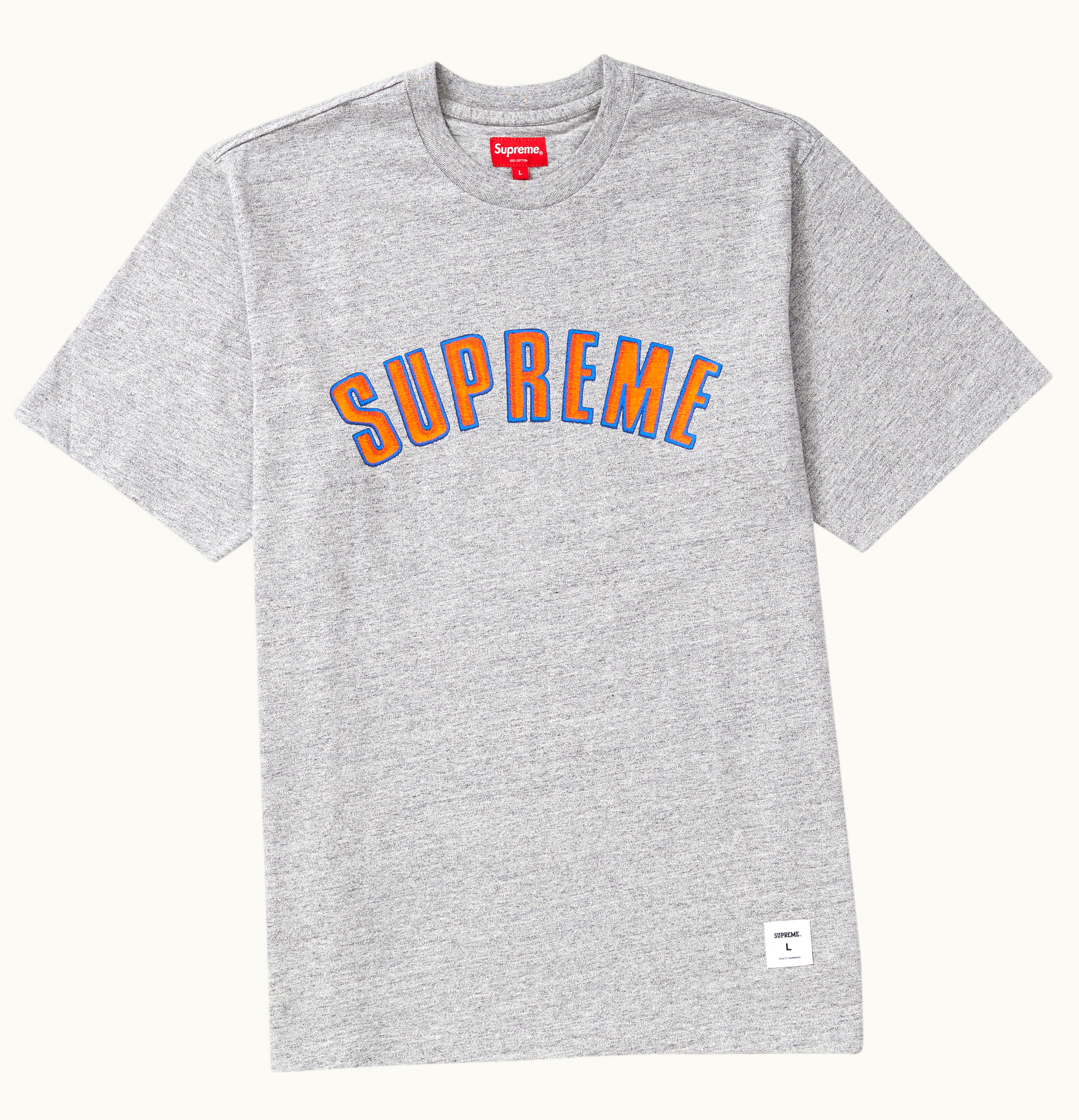 Supreme Supreme Printed Arc S S Top Heather Grey