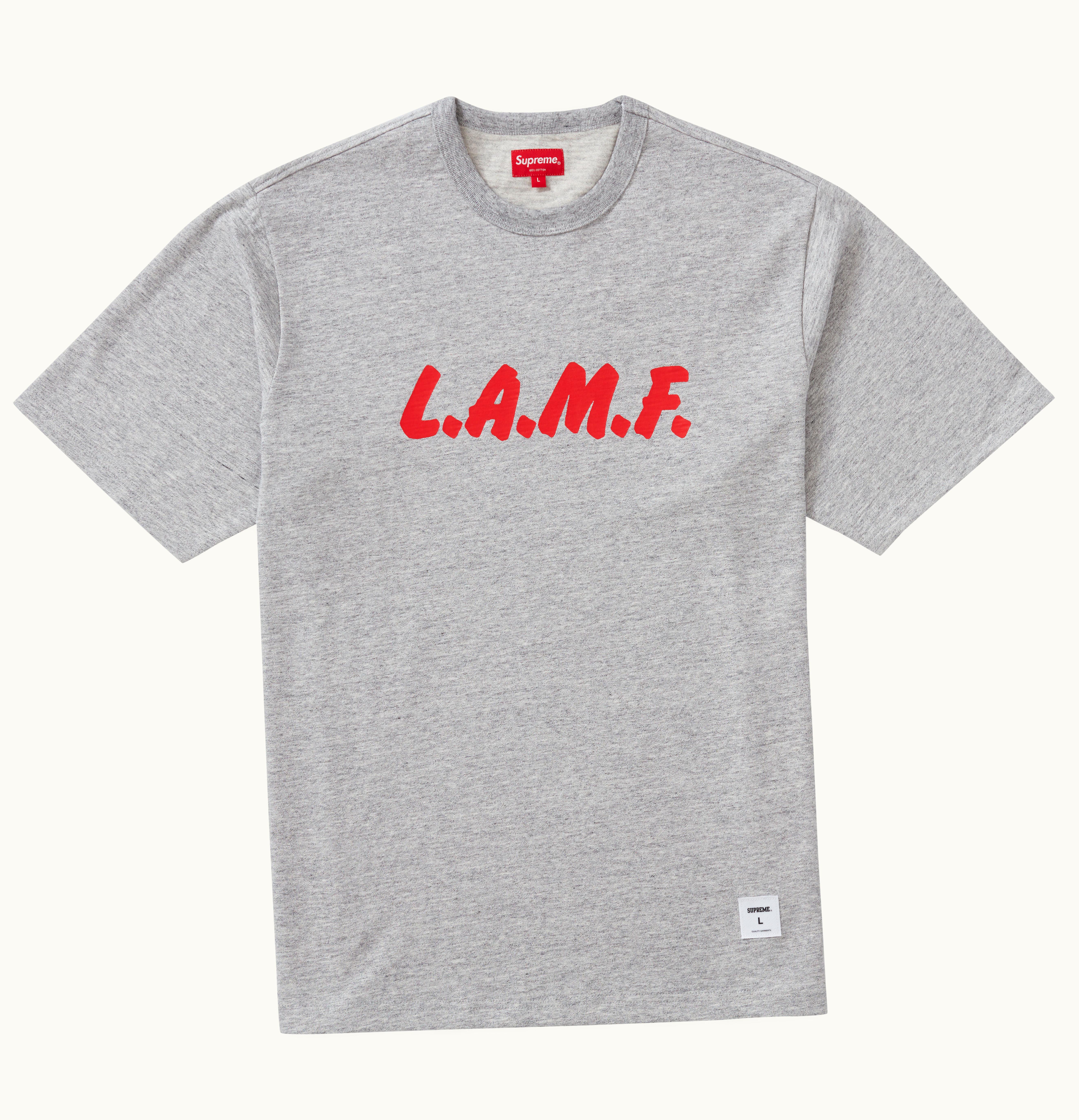 Supreme Supreme LAMF S S Top Heather Grey