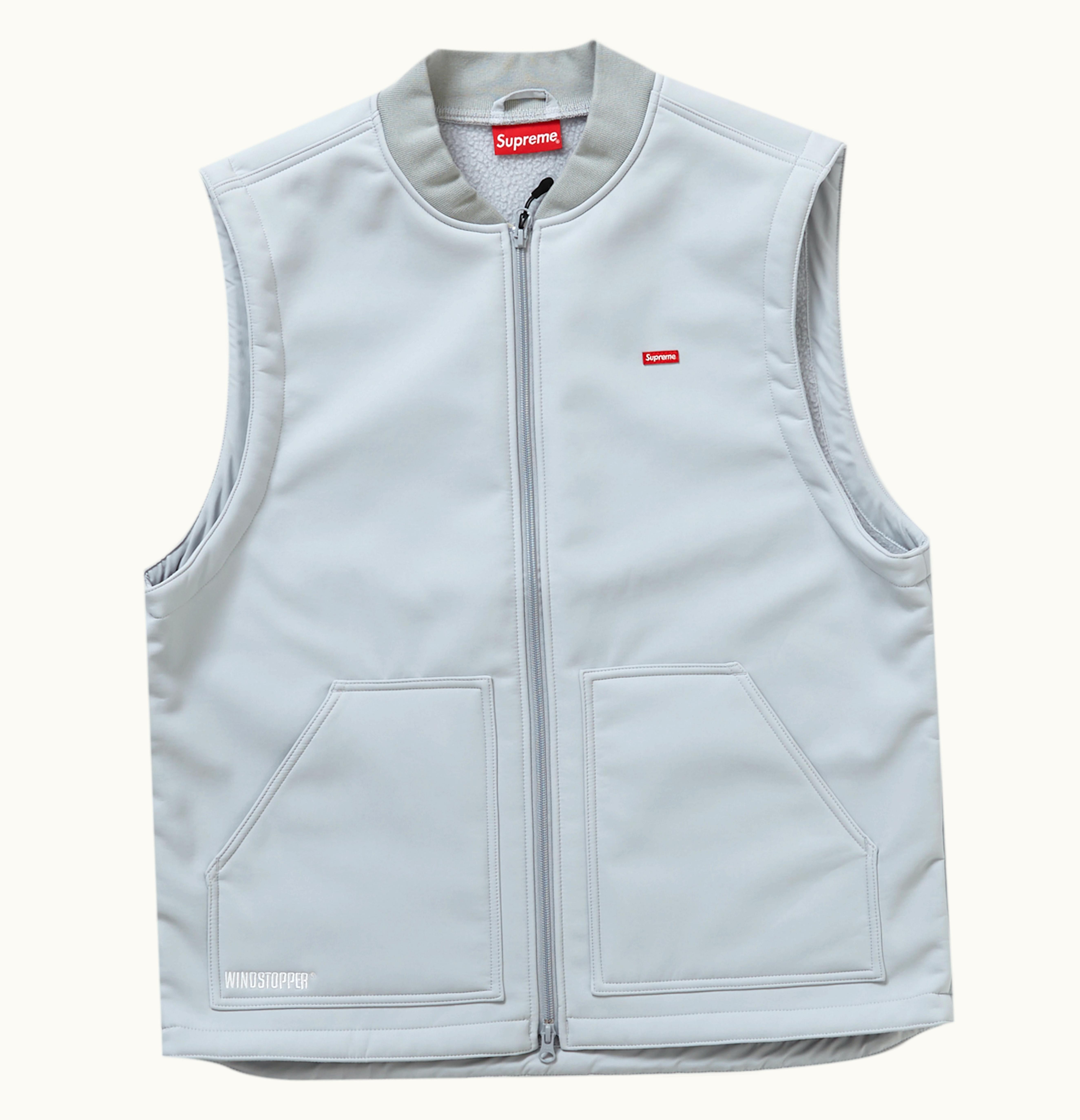 Supreme Supreme WINDSTOPPER Work Vest Light Grey