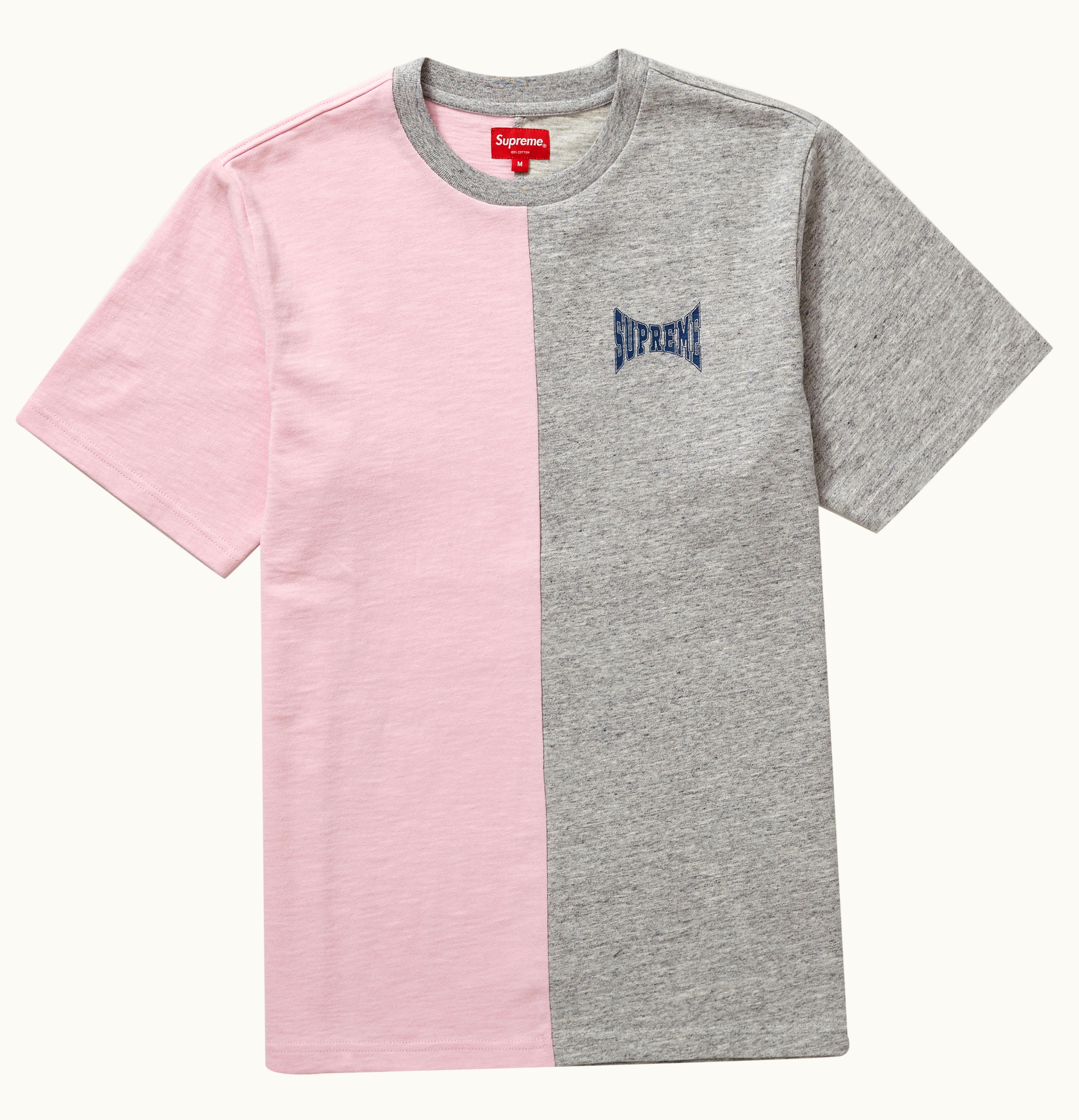 Supreme Supreme Split S S Top Heather Grey