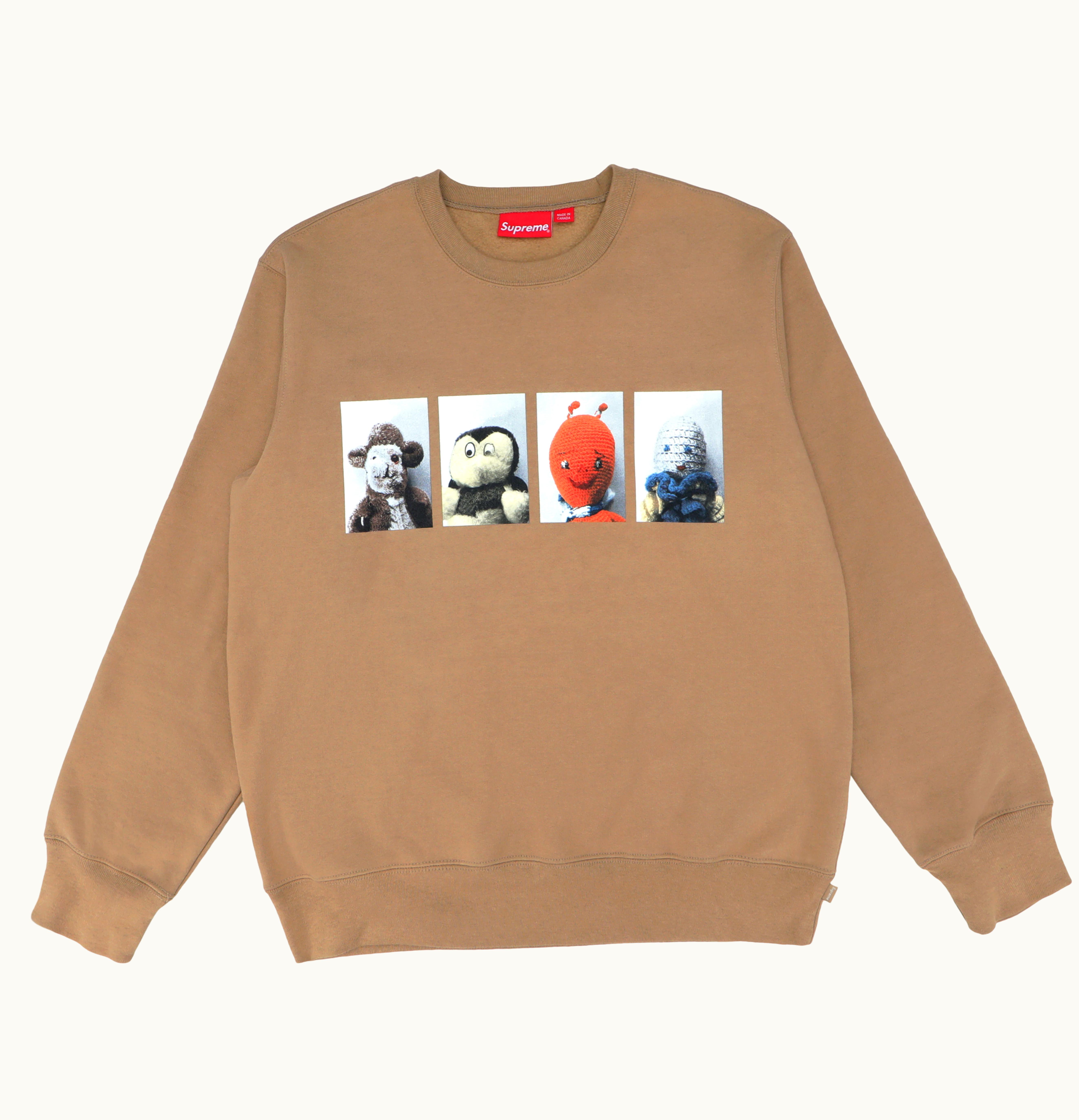 Supreme Supreme Mike Kelley Supreme AhhYouth Crewneck Sweatshirt Light Brown