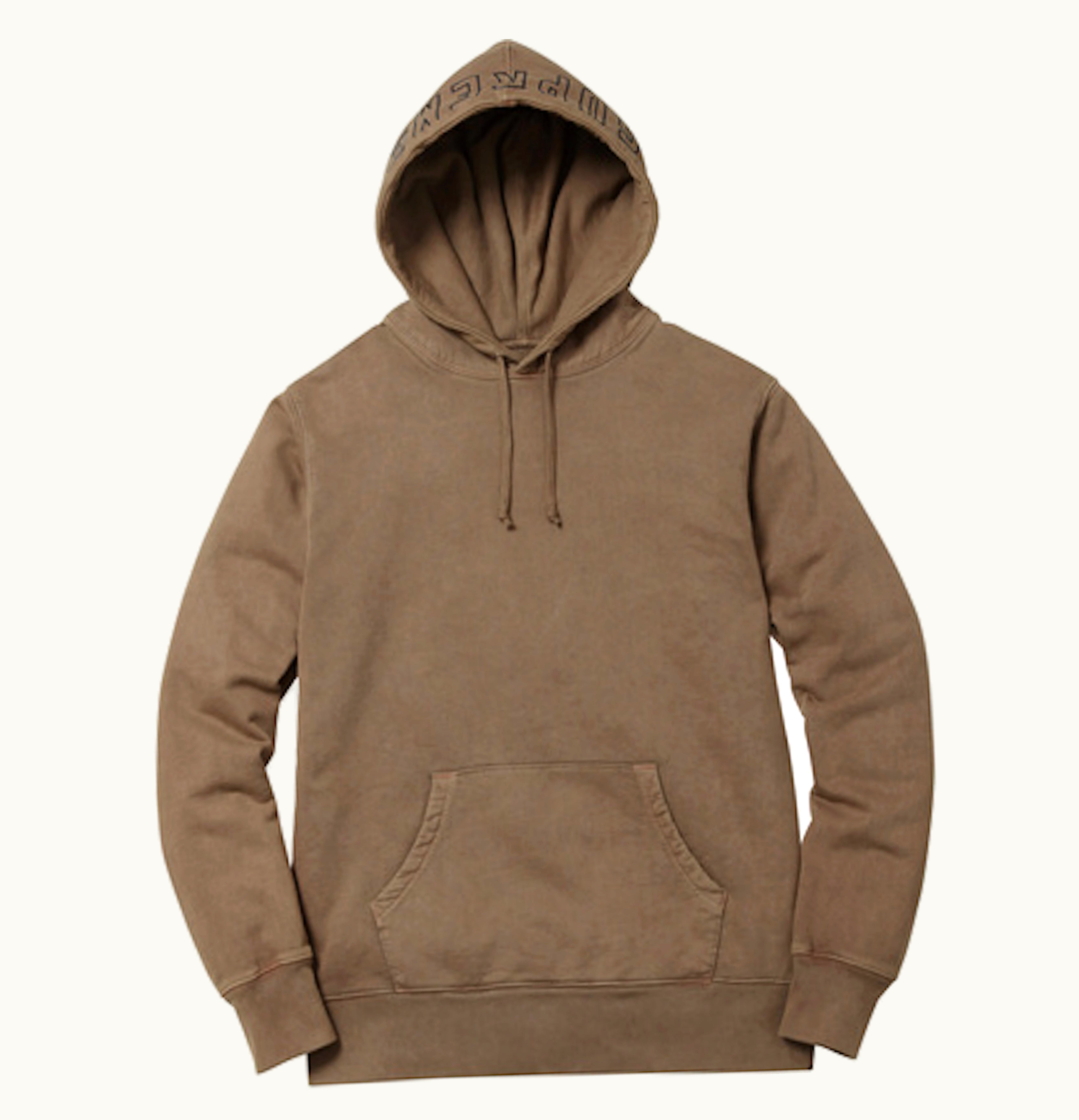 Supreme Supreme Overdyed Hoodie Brown