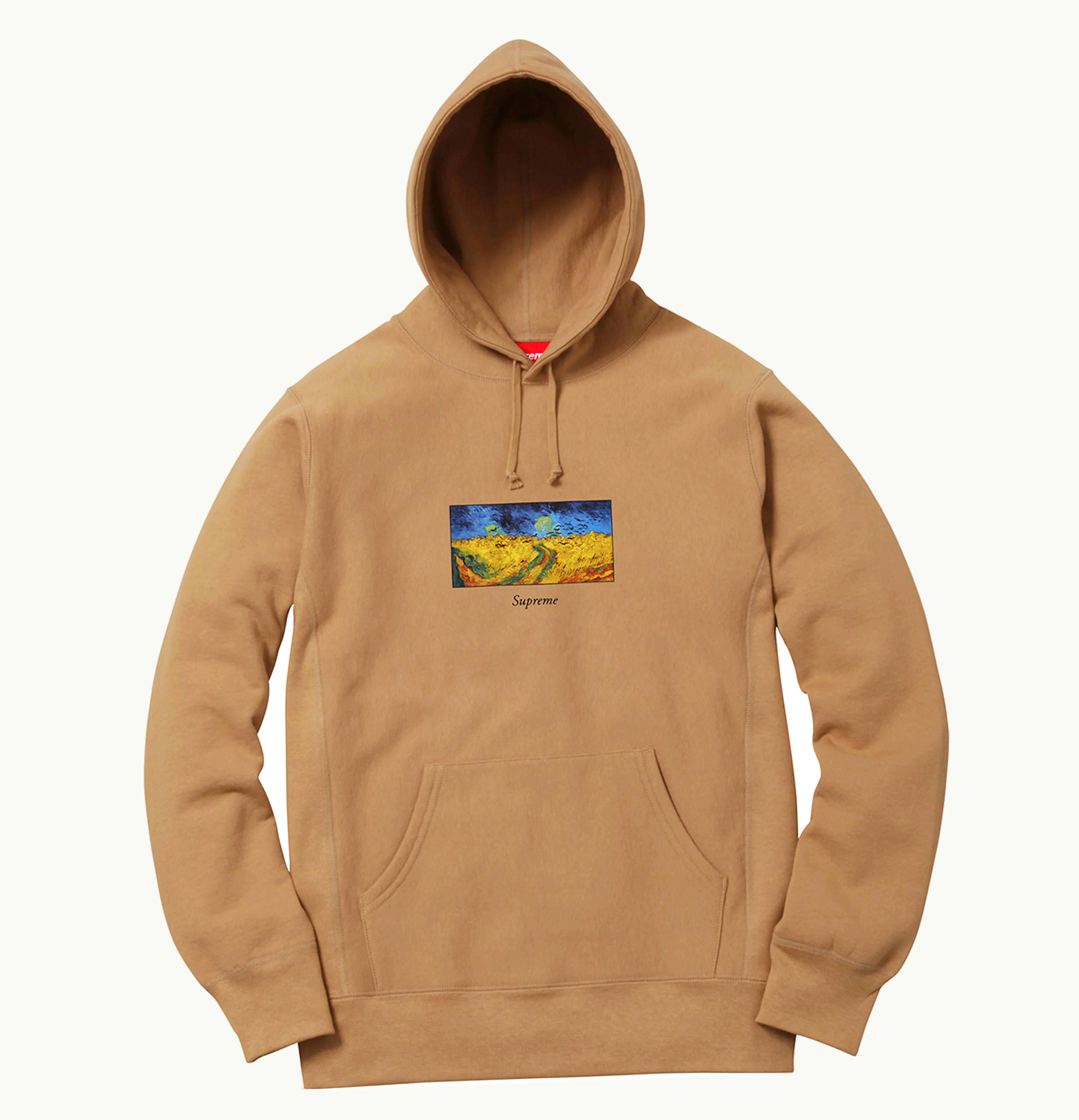 Supreme Supreme Field Hooded Sweatshirt Brown