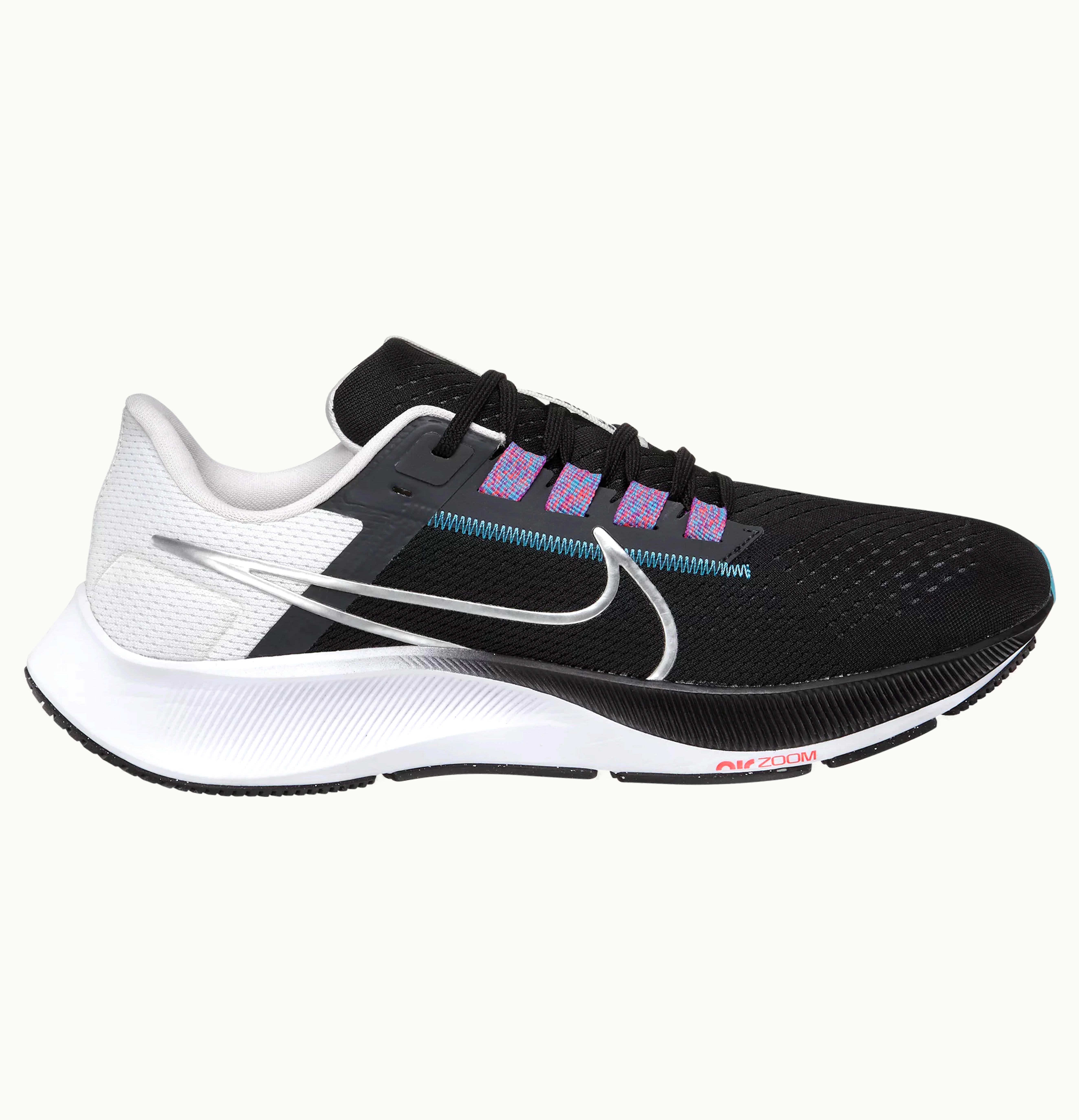 Nike Nike Air Zoom Pegasus 38 Black White Chlorine Blue