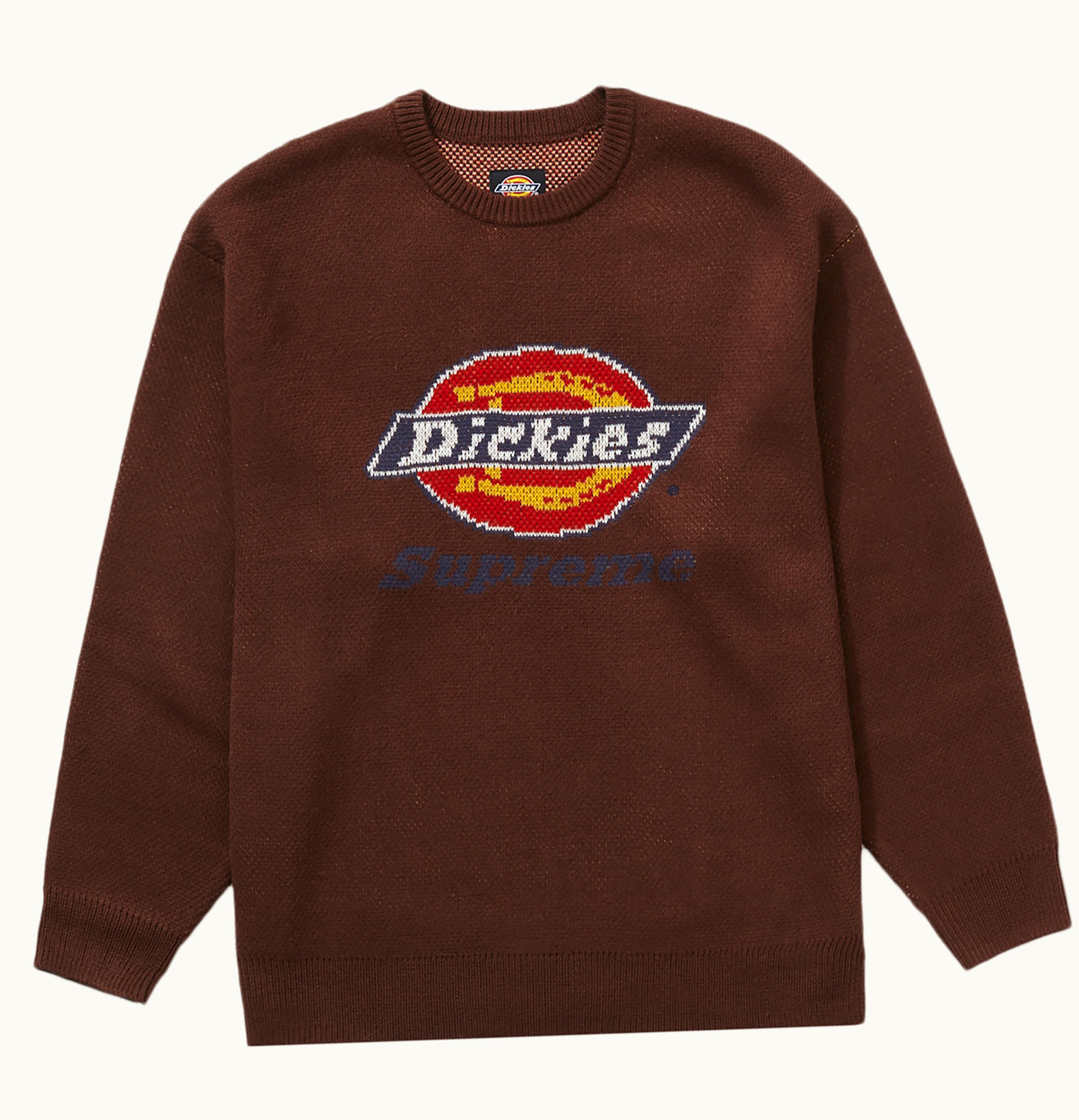 Supreme Supreme Dickies Sweater Brown