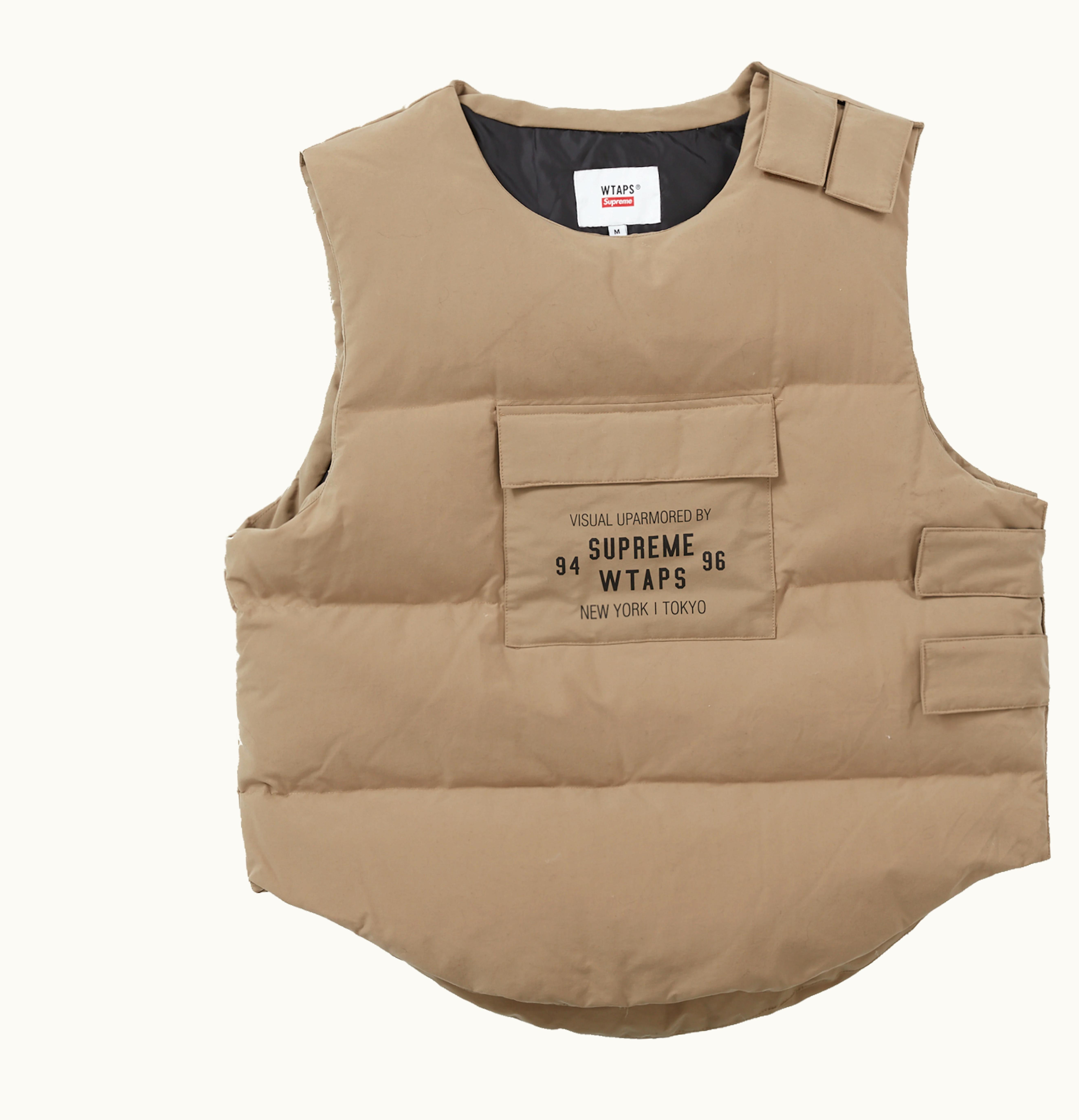 Supreme Supreme WTAPS Tactical Down Vest Tan