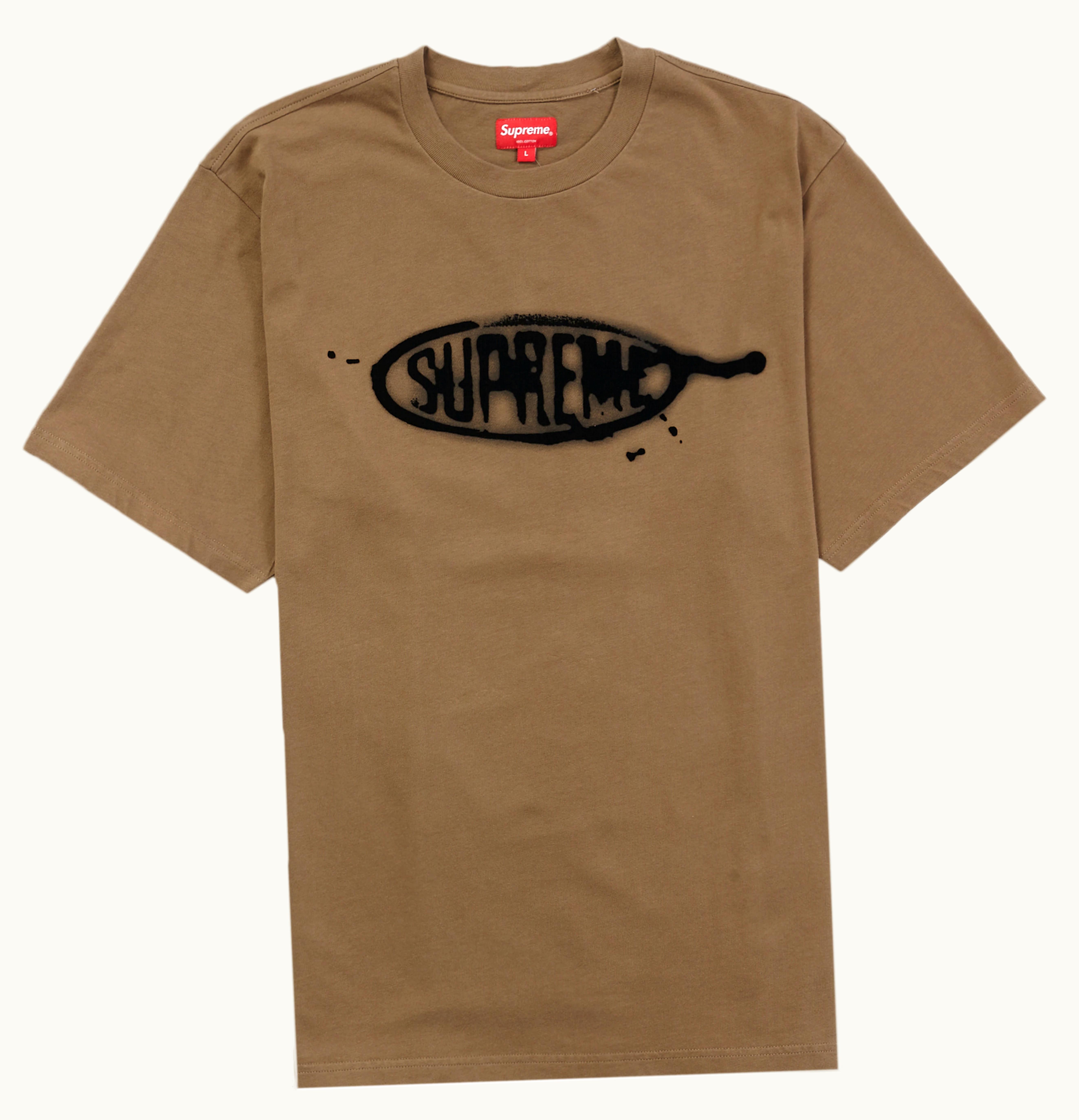 Supreme Supreme Ink Blot S S Top Olive Brown