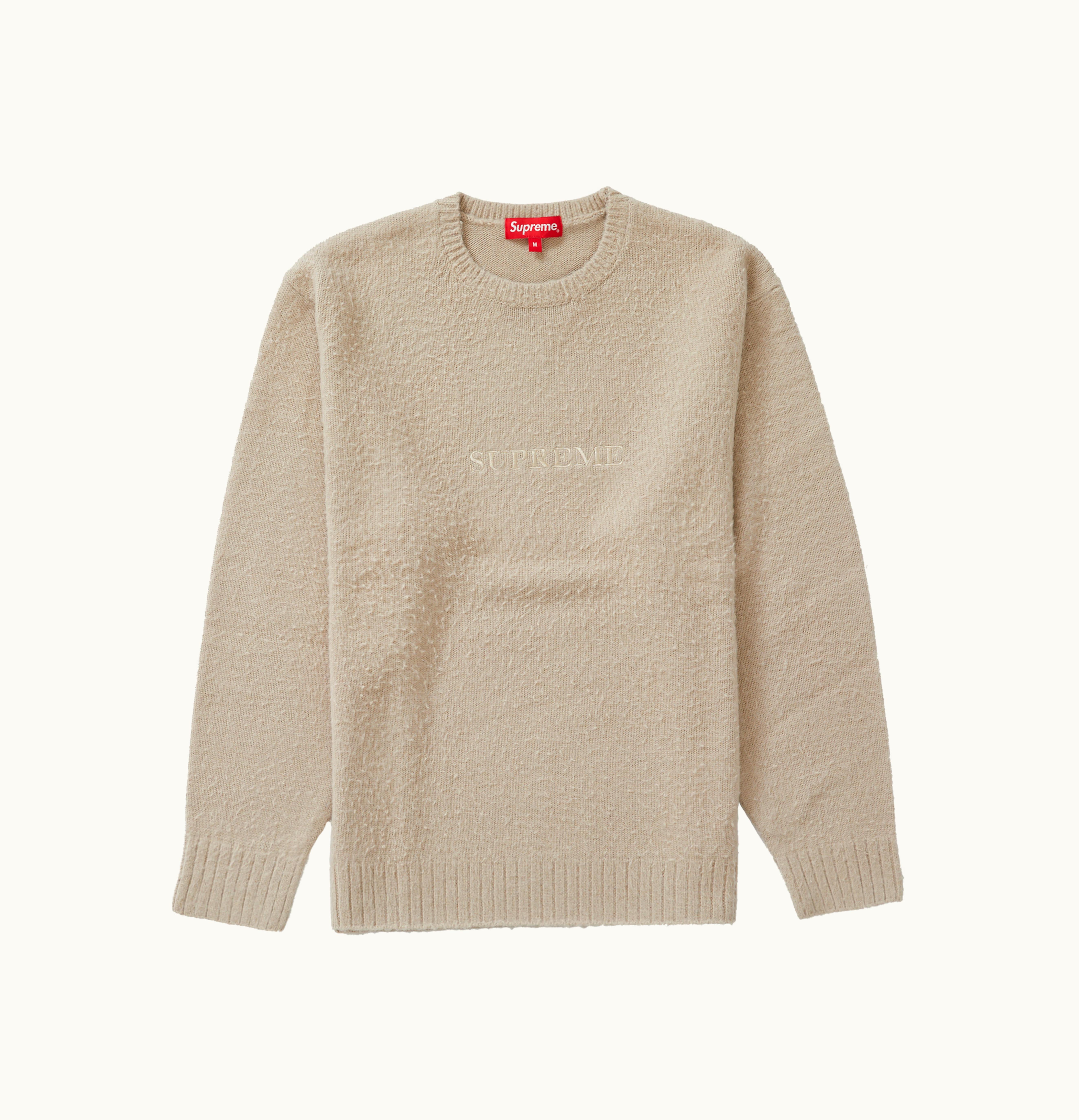Supreme Supreme Pilled Sweater Light Brown