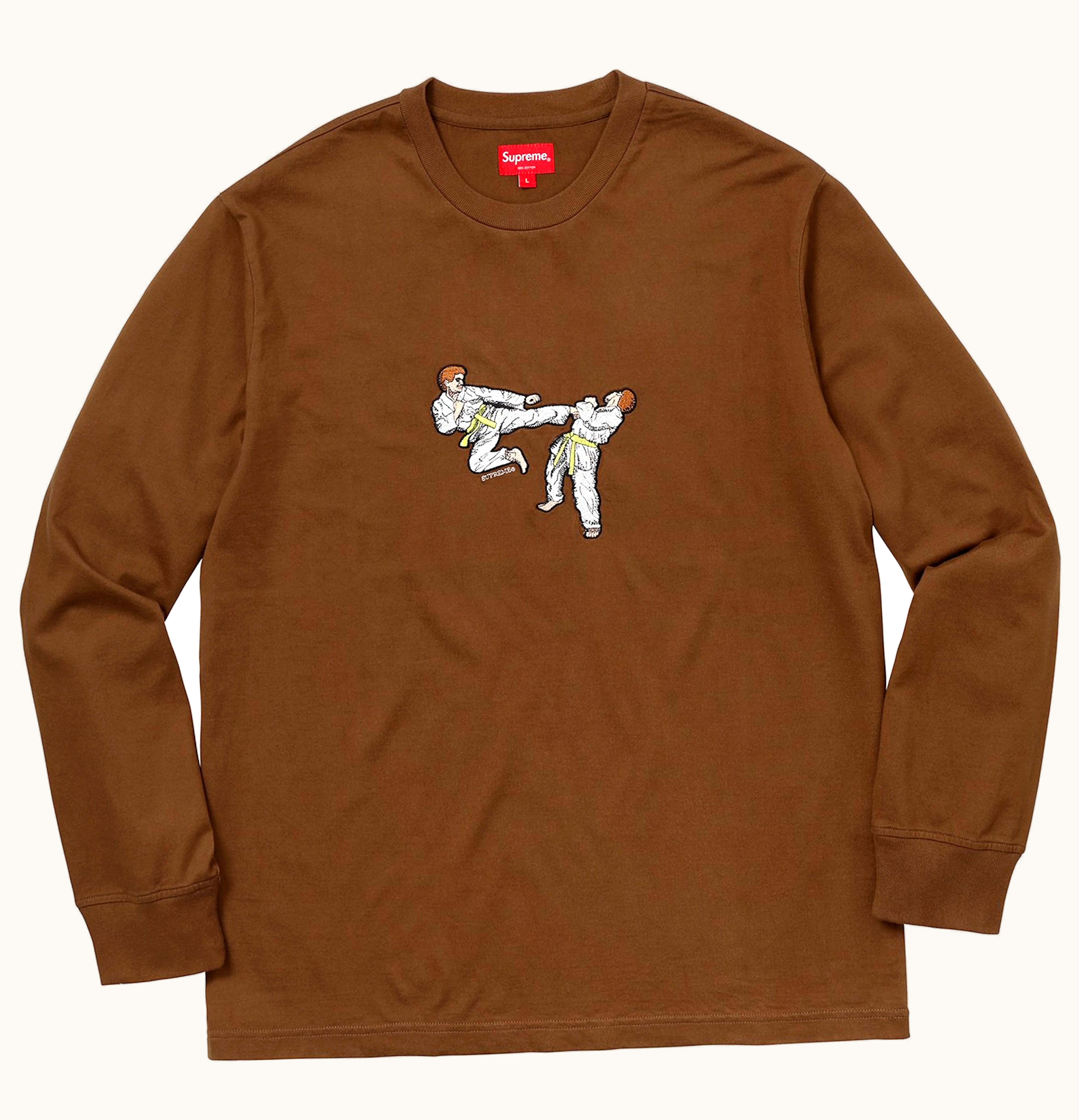 Supreme Supreme Karate Tee Brown