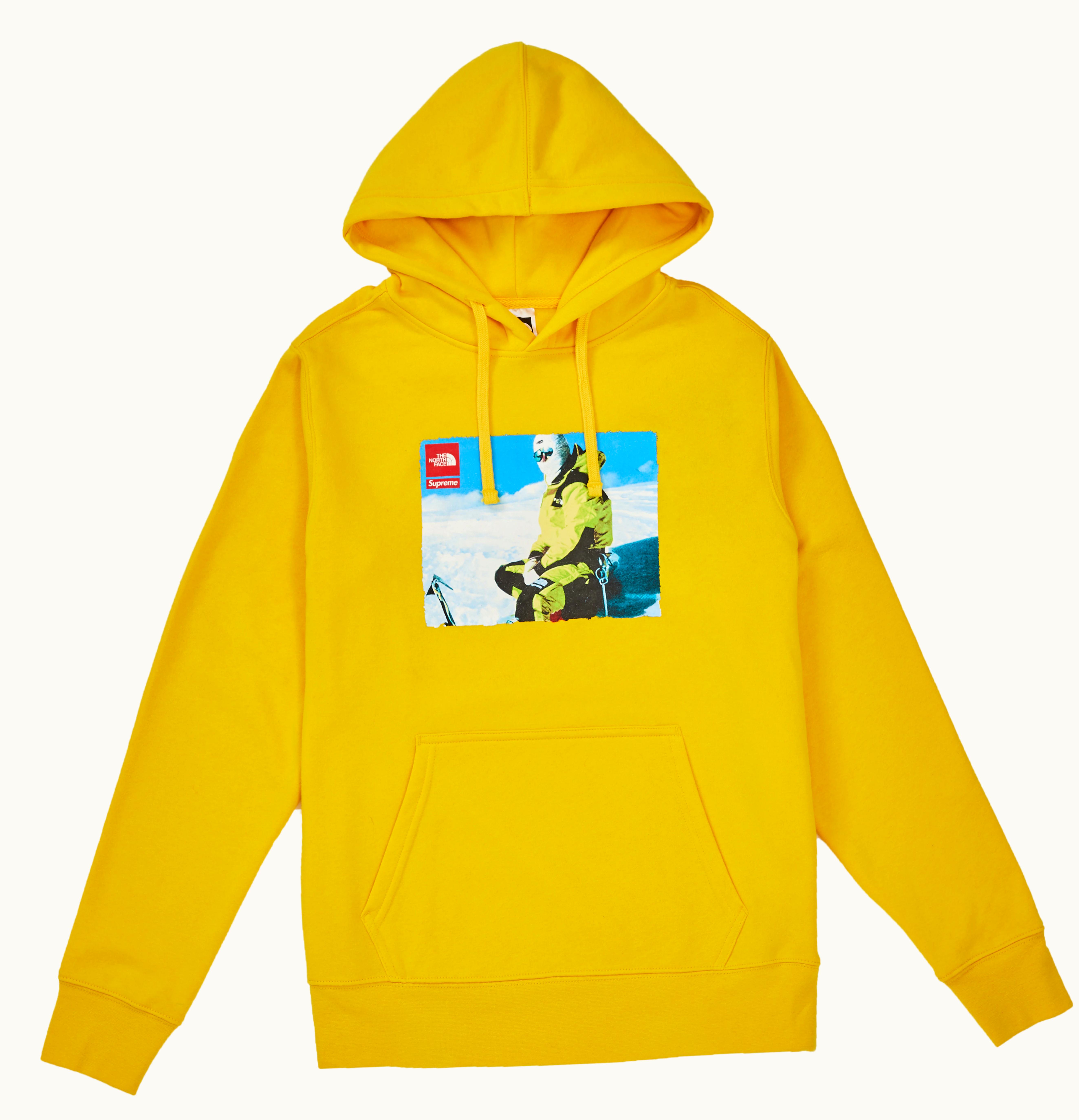 Supreme Supreme The North Face Photo Hooded Sweatshirt Yellow