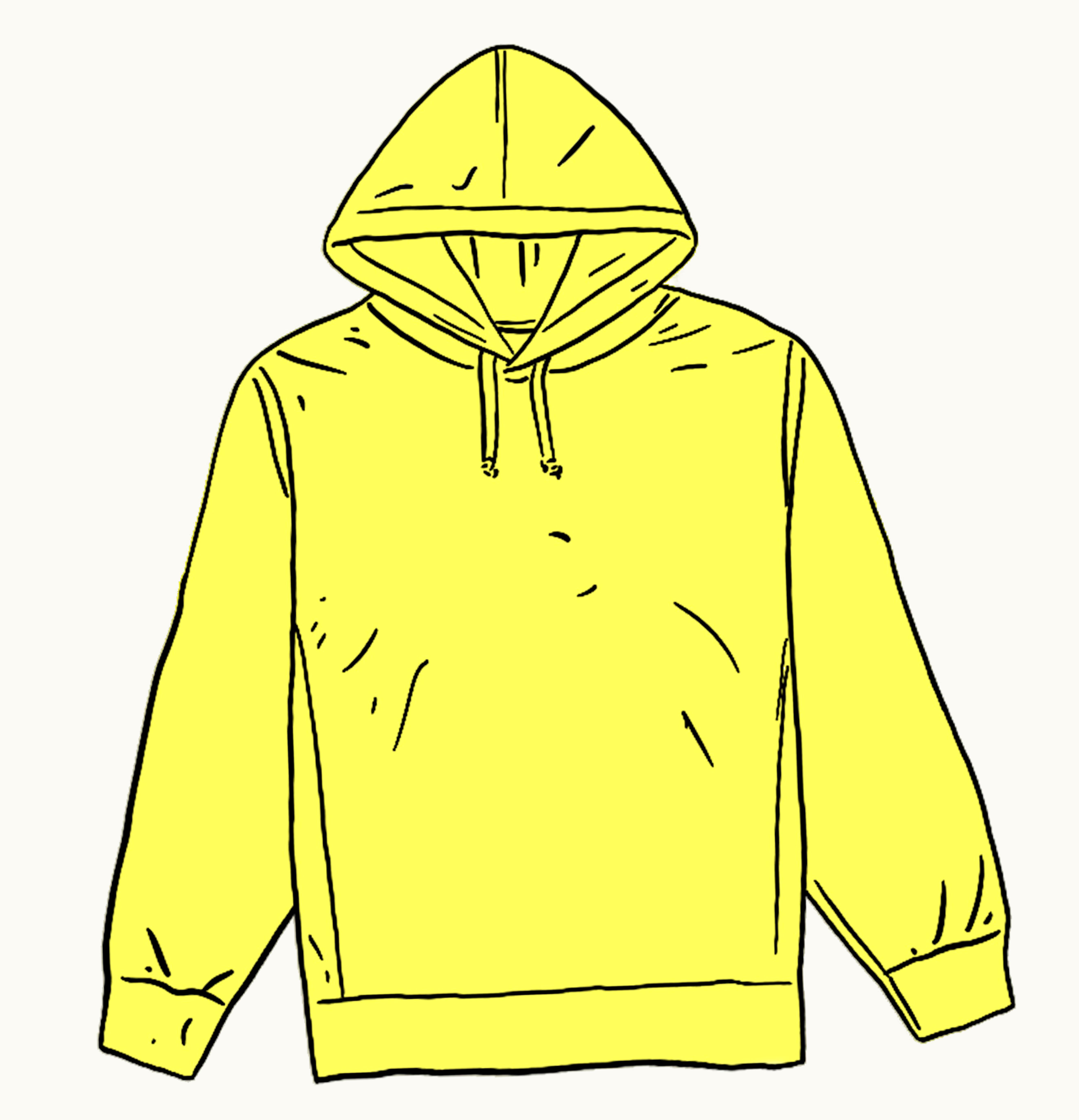 Supreme Supreme Overdyed Hooded Sweatshirt SS20 Bright Yellow