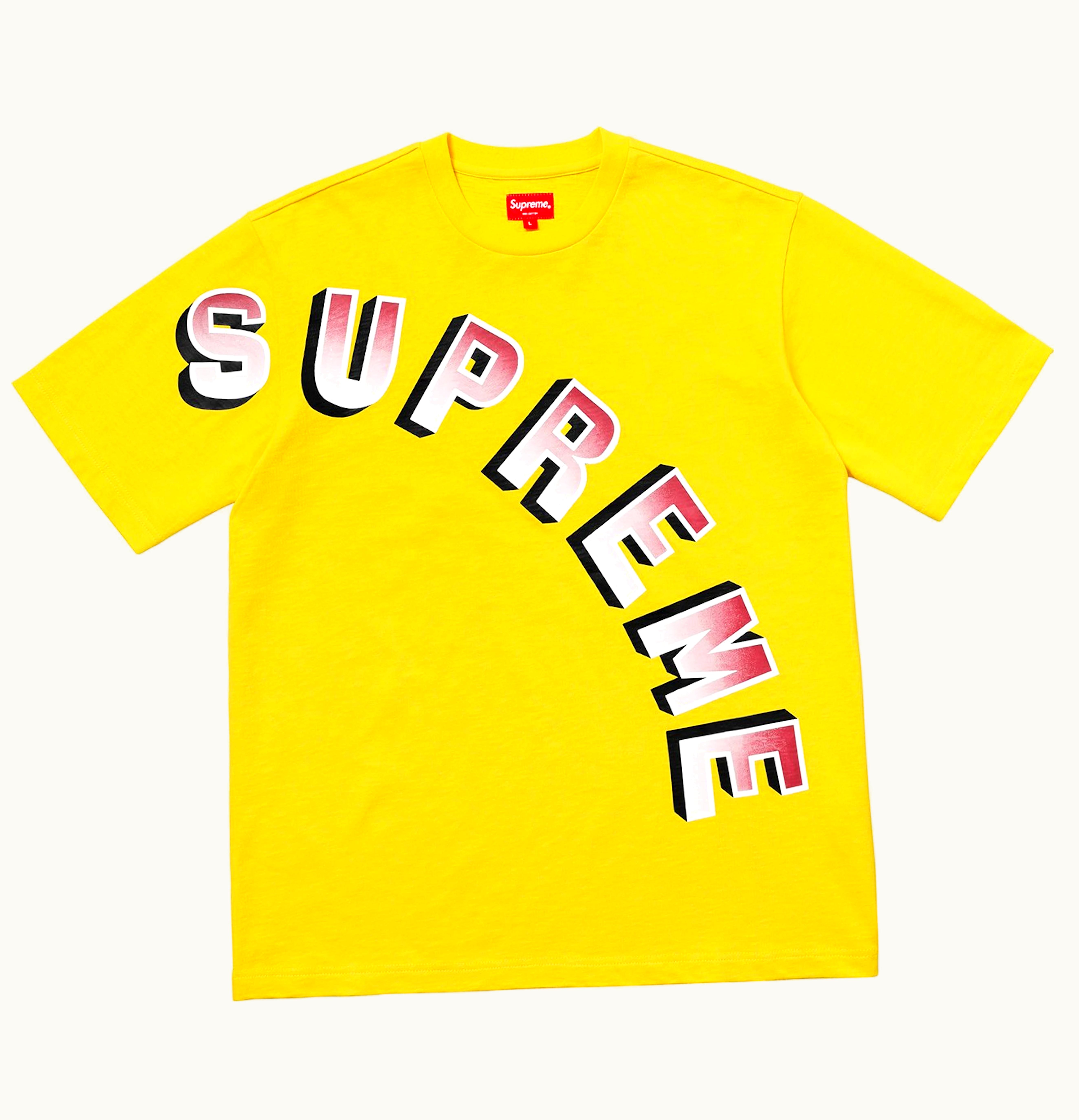 Supreme Supreme Gradient Arc Top Dark Yellow