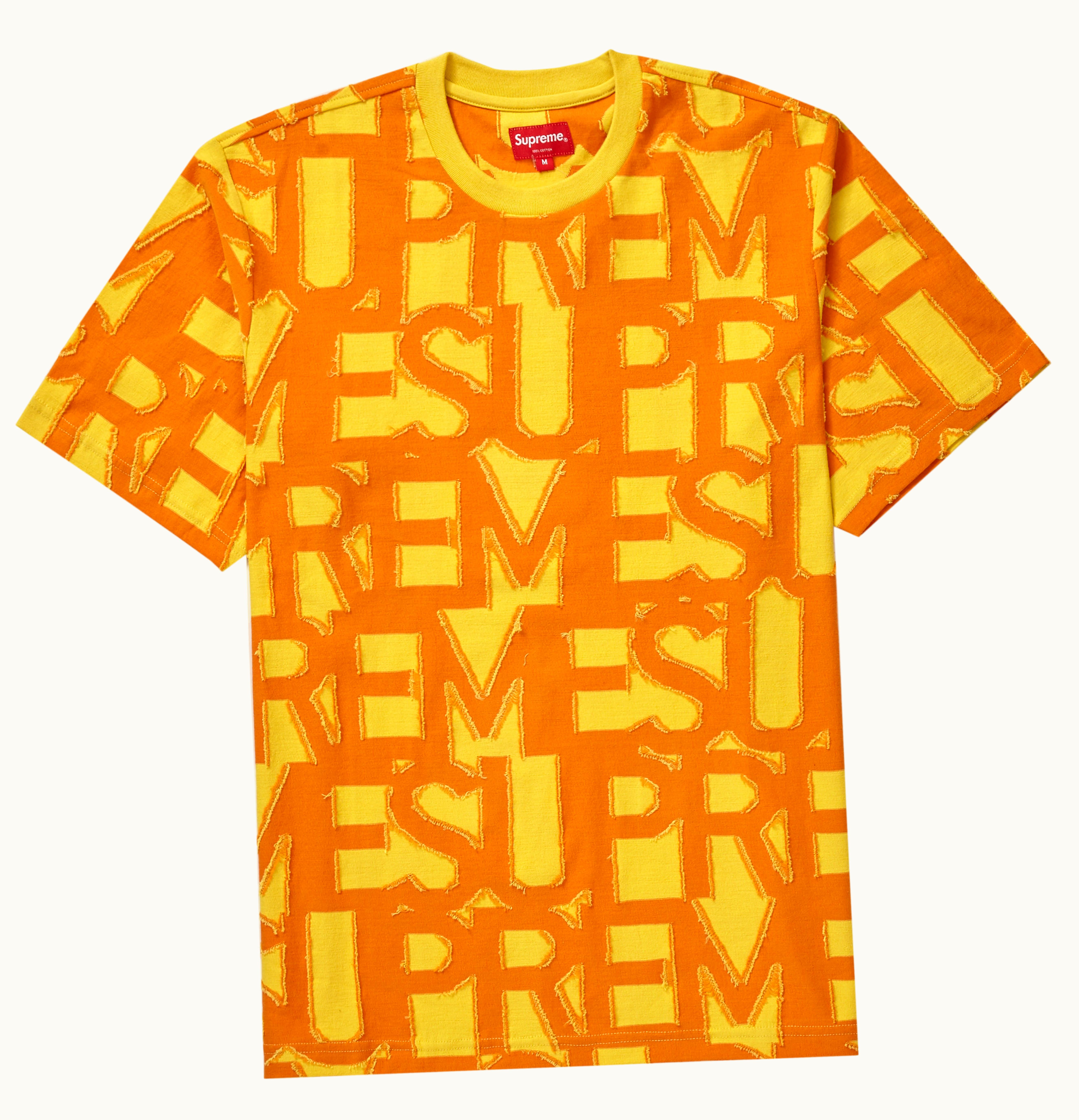 Supreme Supreme Spellout S S Top Yellow