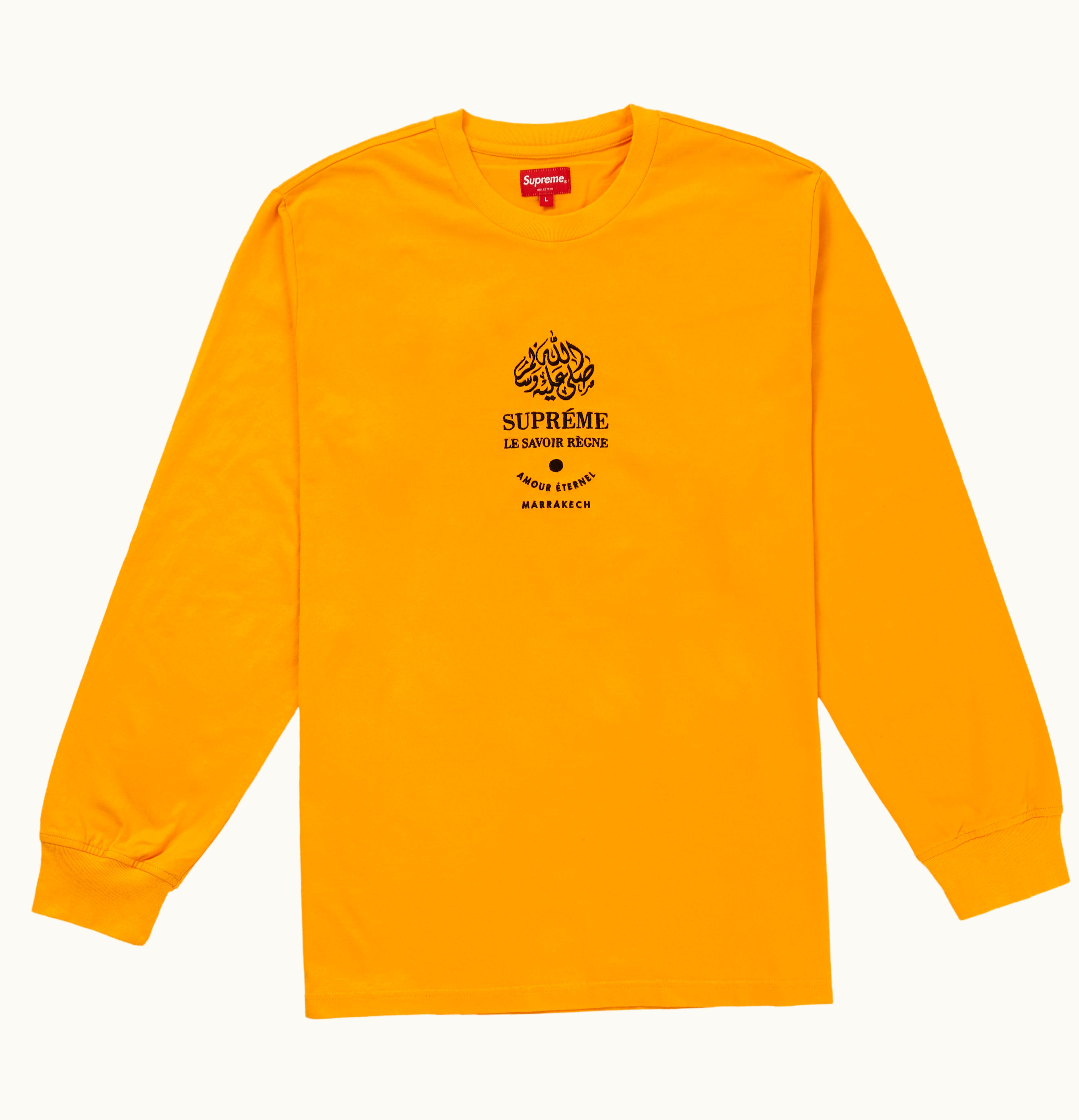 Supreme Supreme Marrakech L S Top Yellow