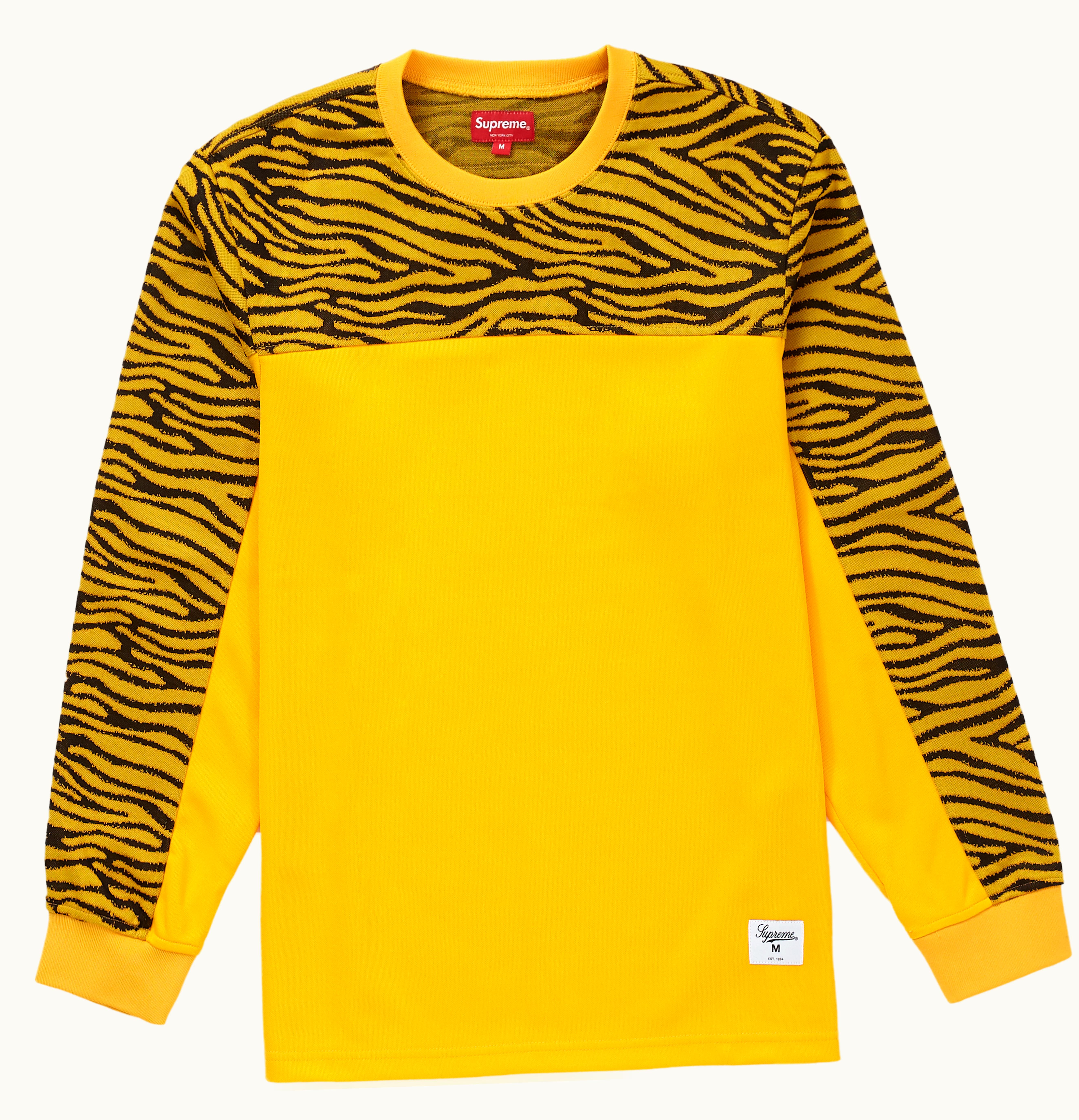 Supreme Supreme Zebra L S Top Yellow