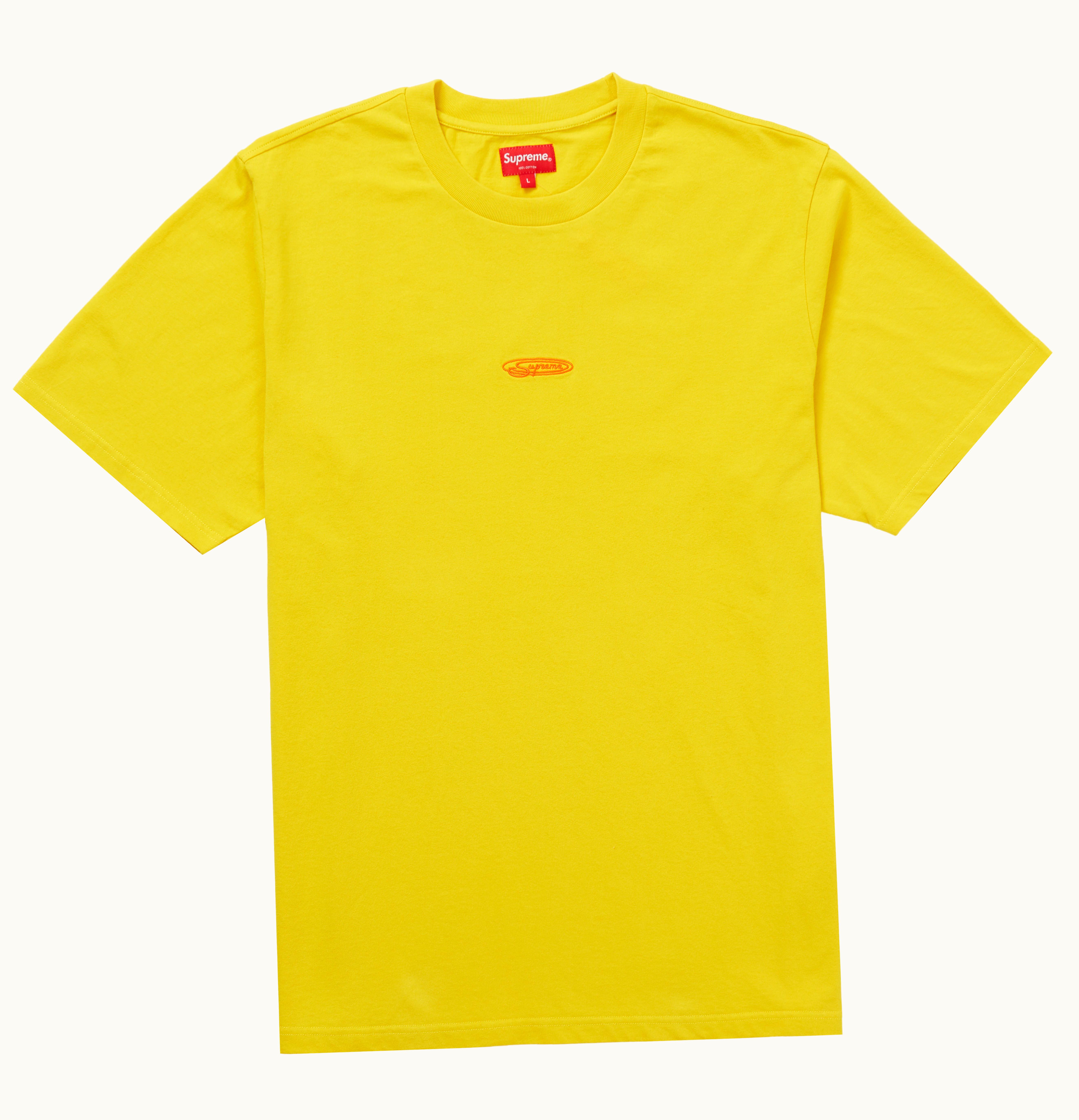 Supreme Supreme Oval S S Top Yellow