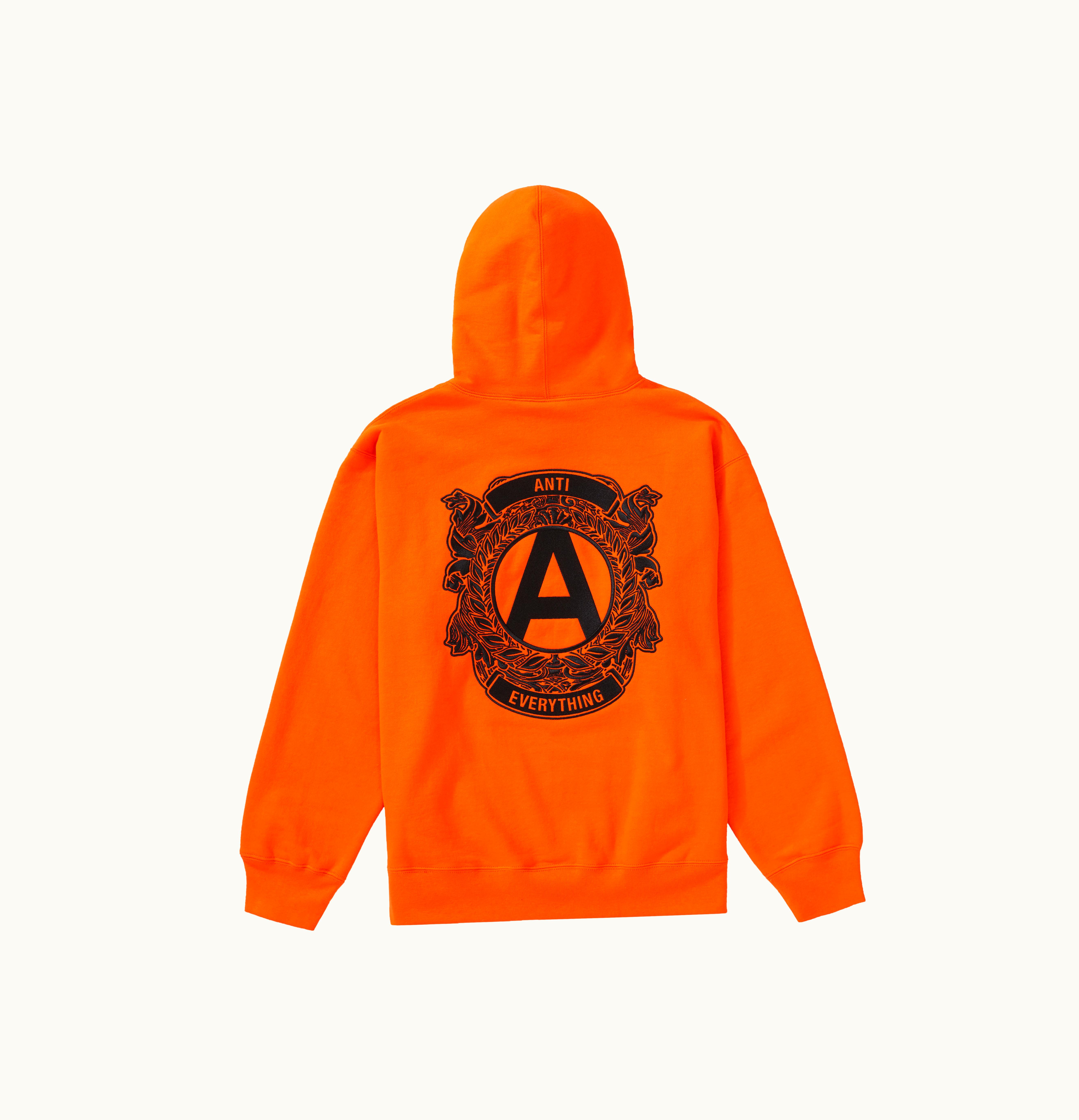 Supreme Supreme Anti Hooded Sweatshirt Orange