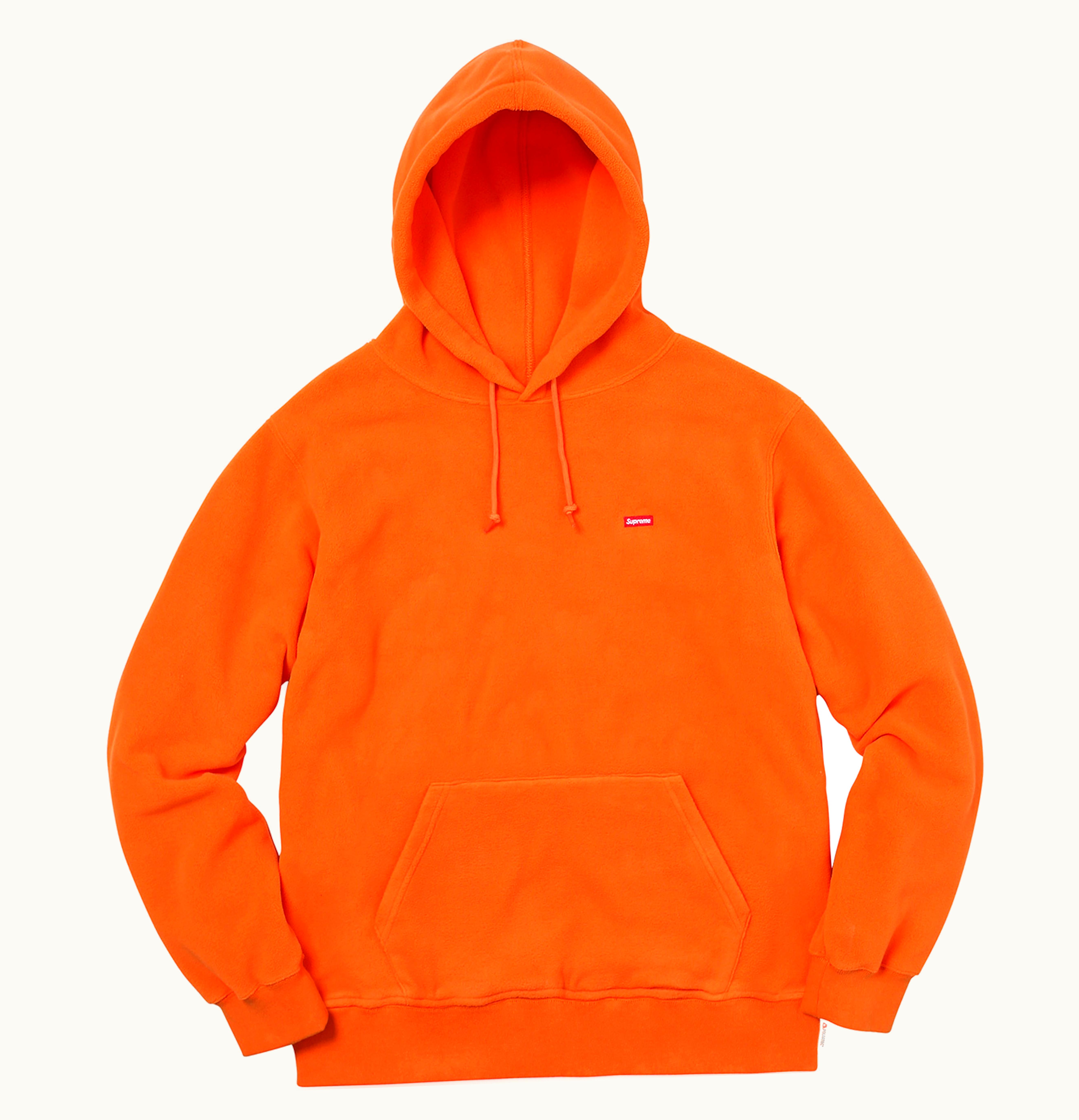 Supreme Supreme Polartec Hooded Sweatshirt Orange