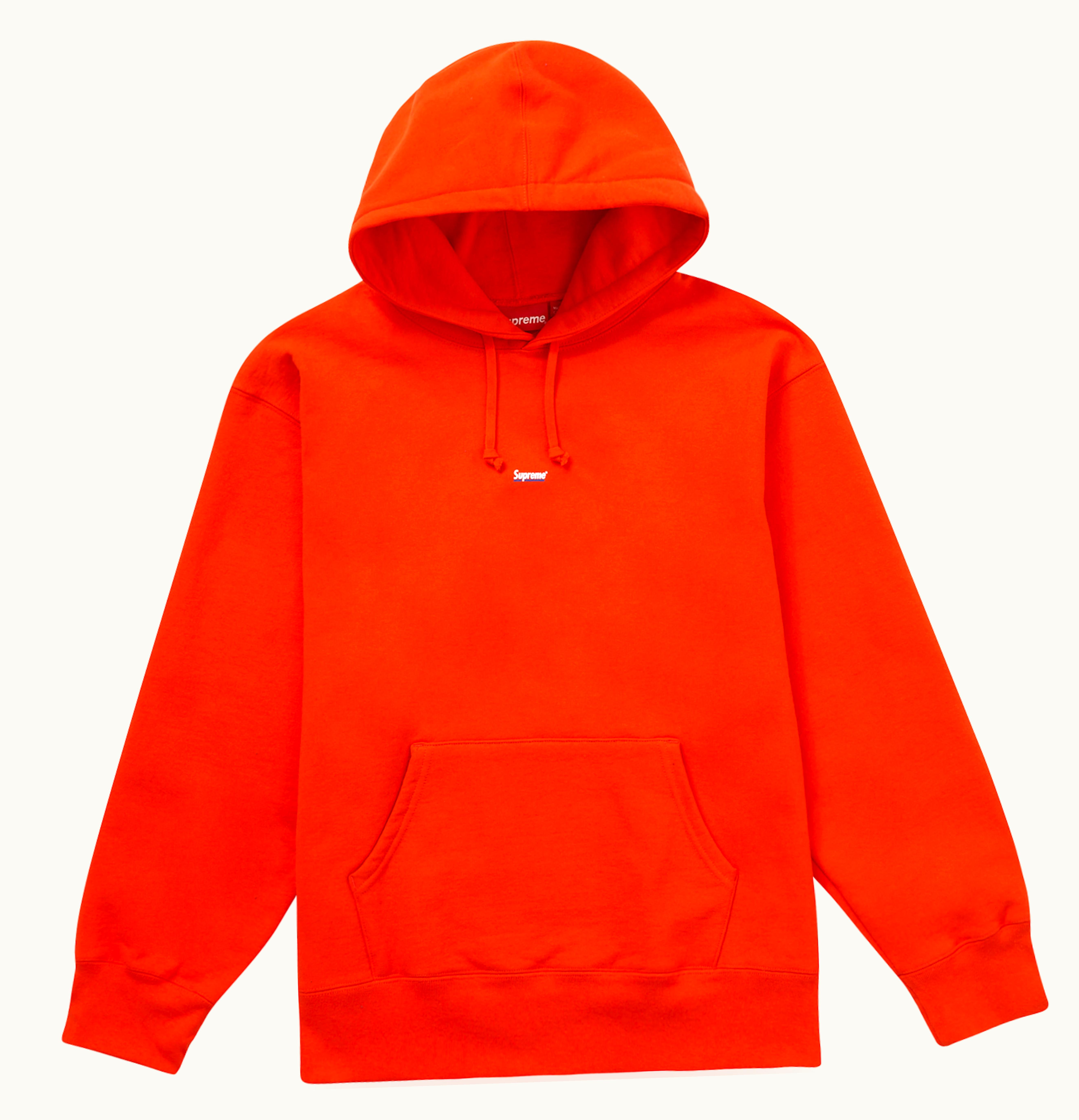 Supreme Supreme Underline Hooded Sweatshirt Bright Orange