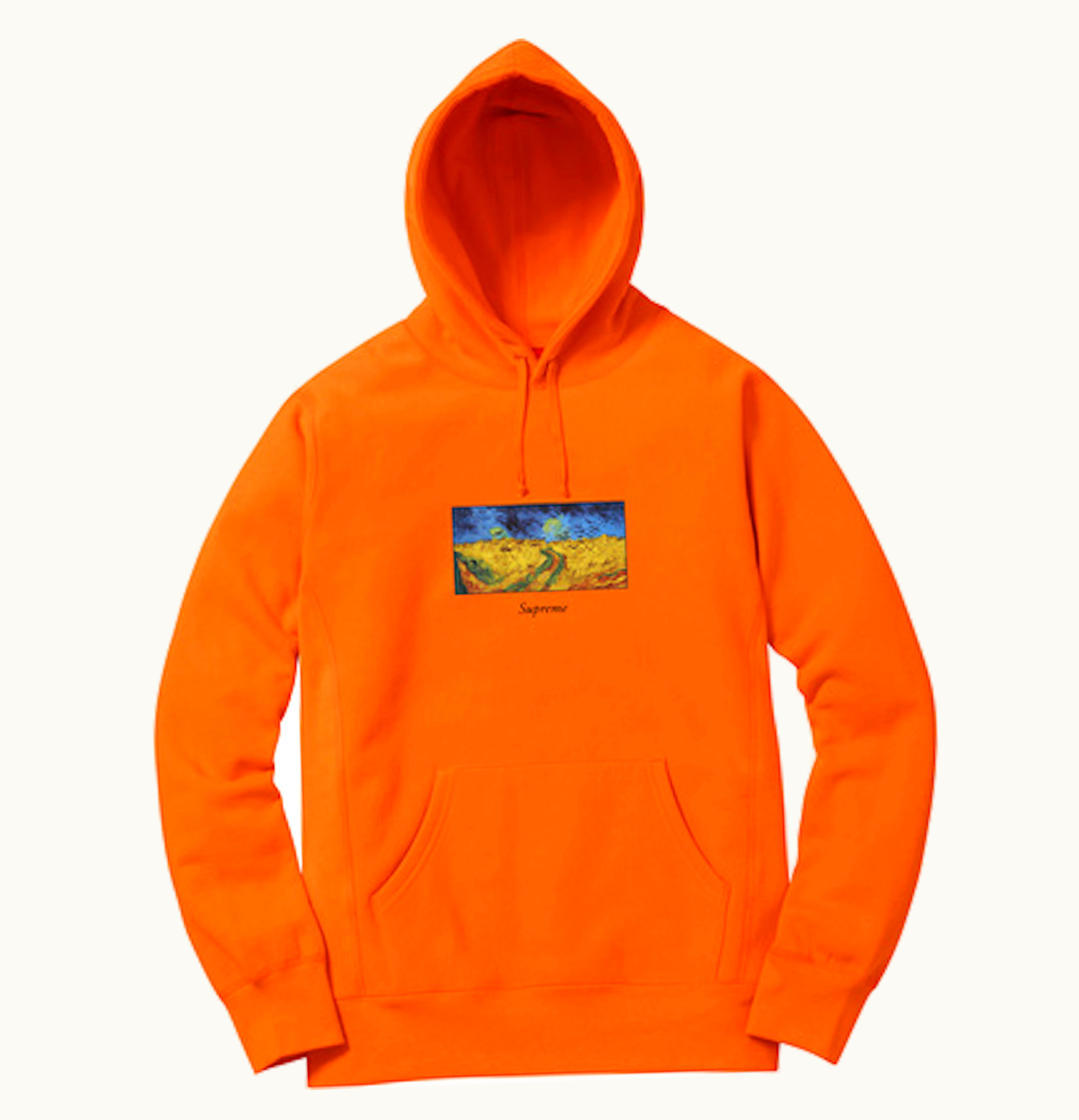 Supreme Supreme Field Hooded Sweatshirt Orange