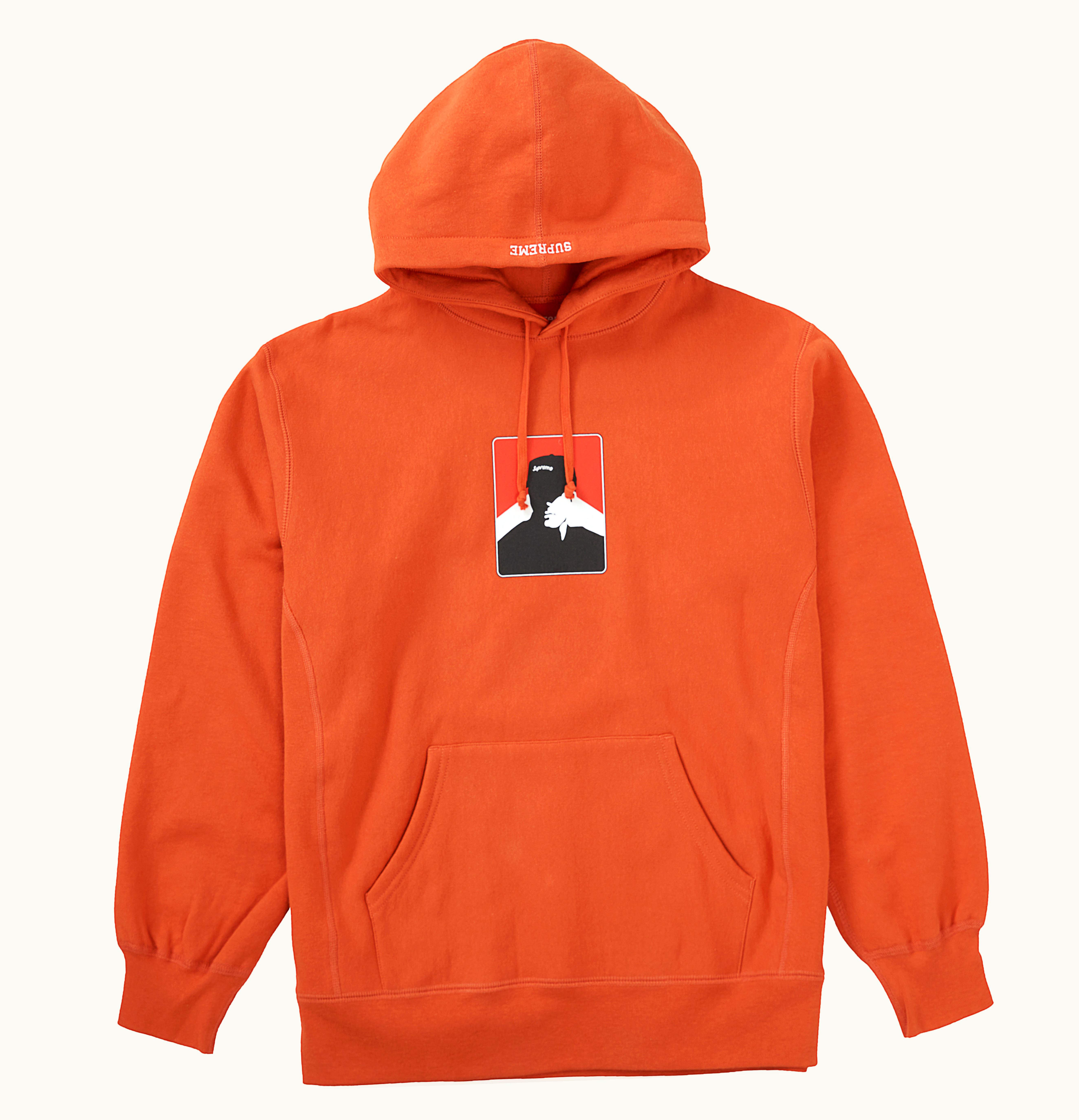 Supreme Supreme Portrait Hooded Sweatshirt FW20 Burnt Orange