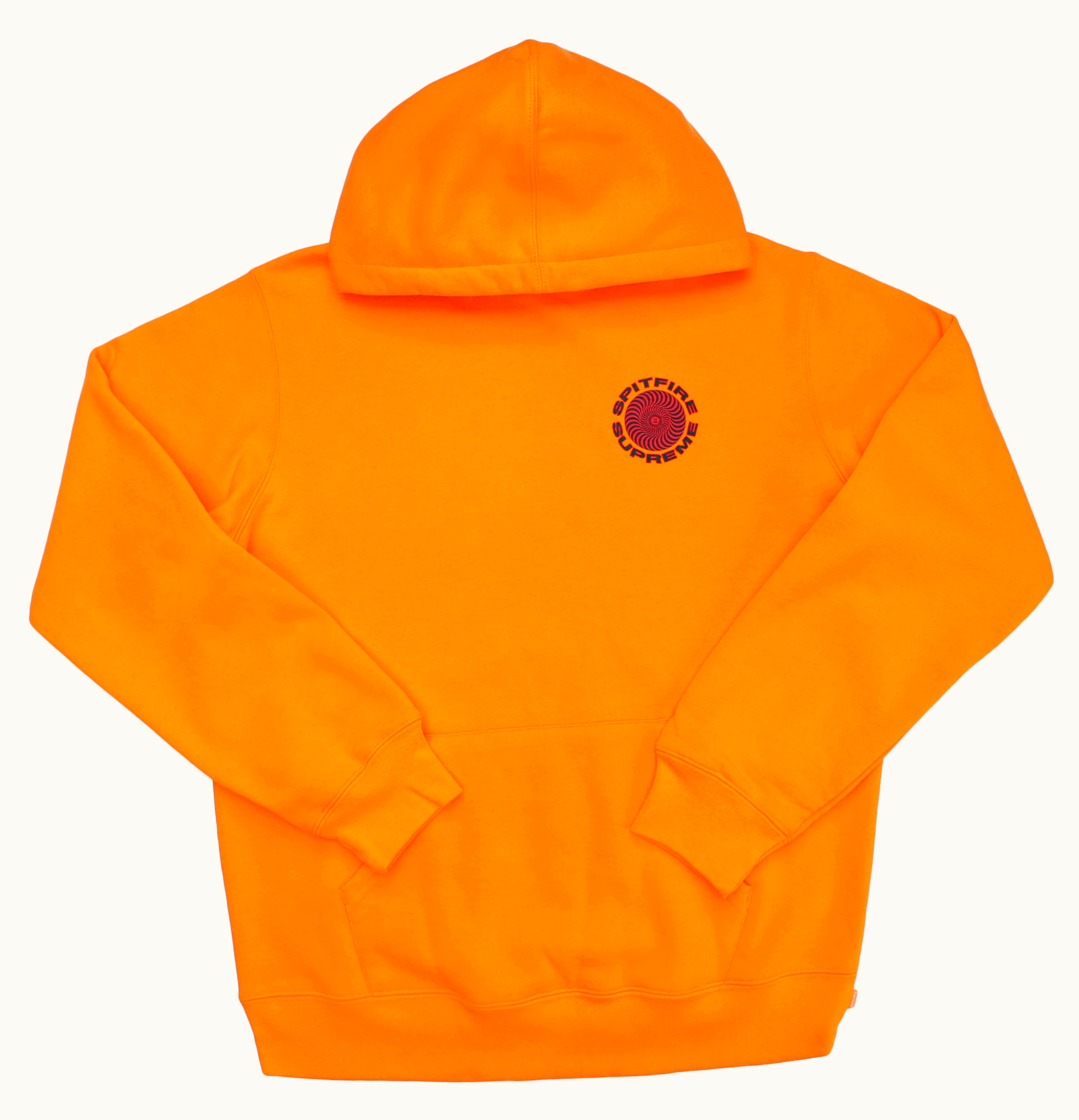 Supreme Supreme Spitfire Hooded Sweatshirt Bright Orange