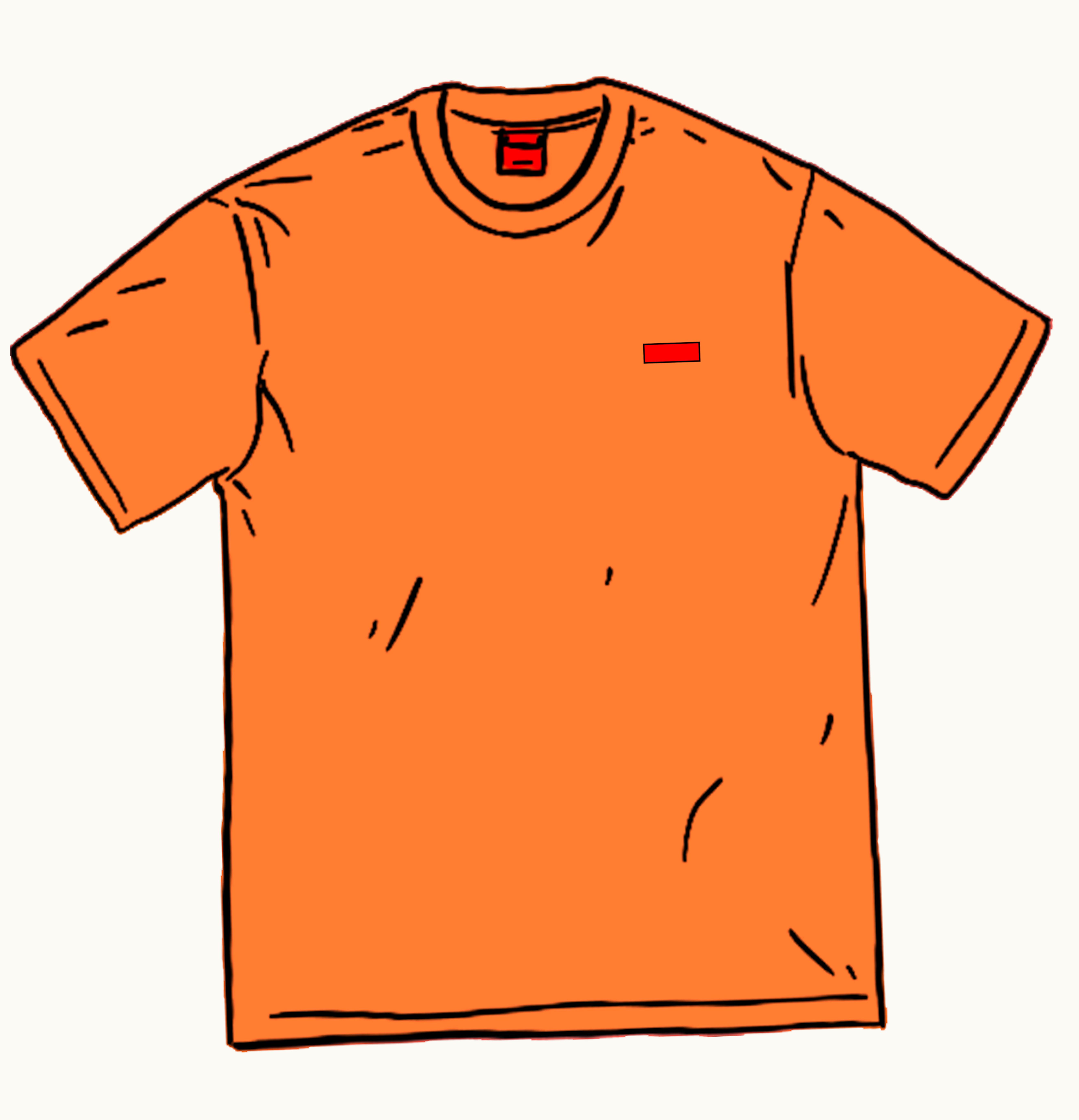 Supreme Supreme Small Box Tee SS20 Orange