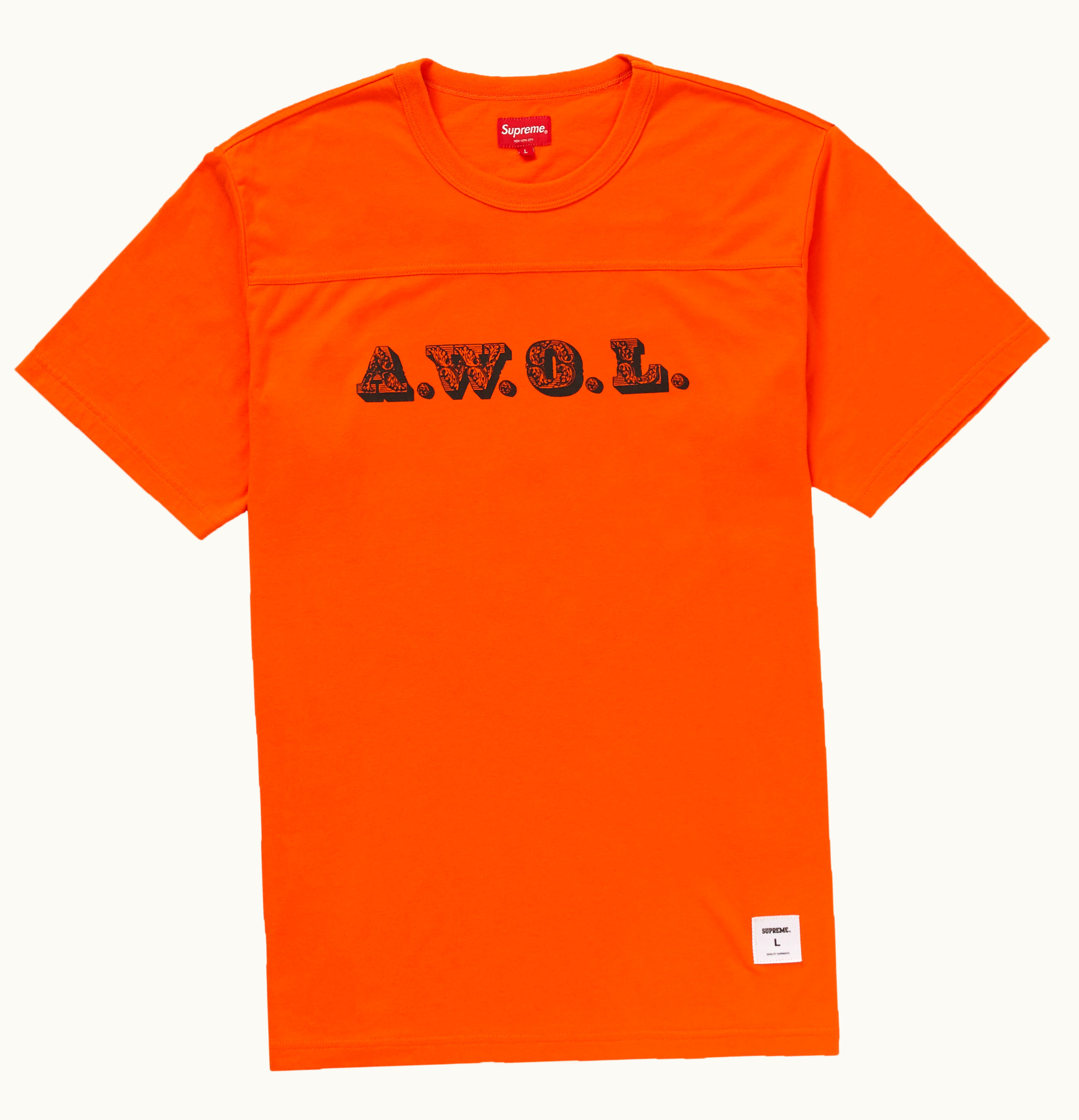 Supreme Supreme AWOL Football Top Orange