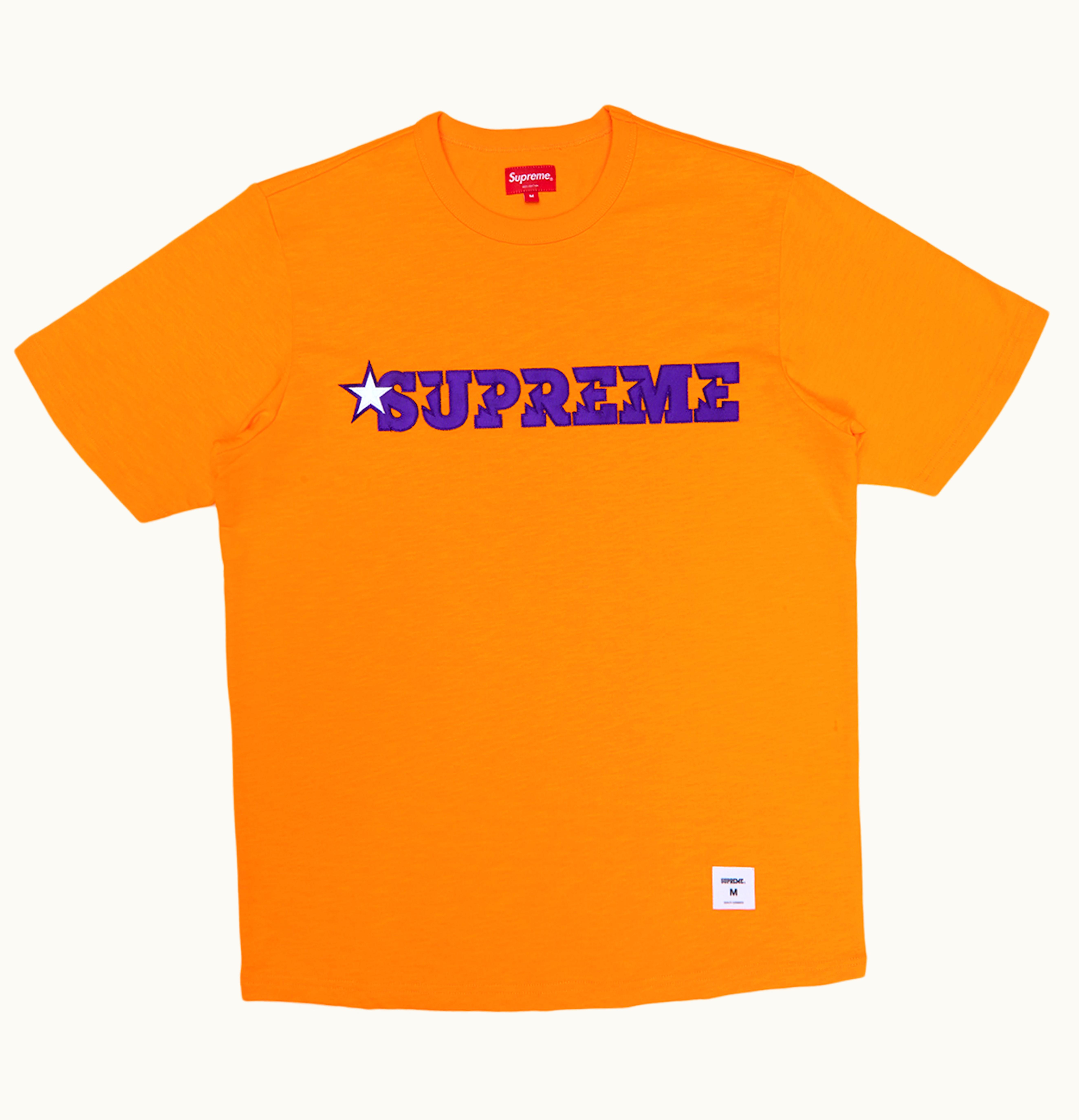 Supreme Supreme Star Logo S S Top Orange