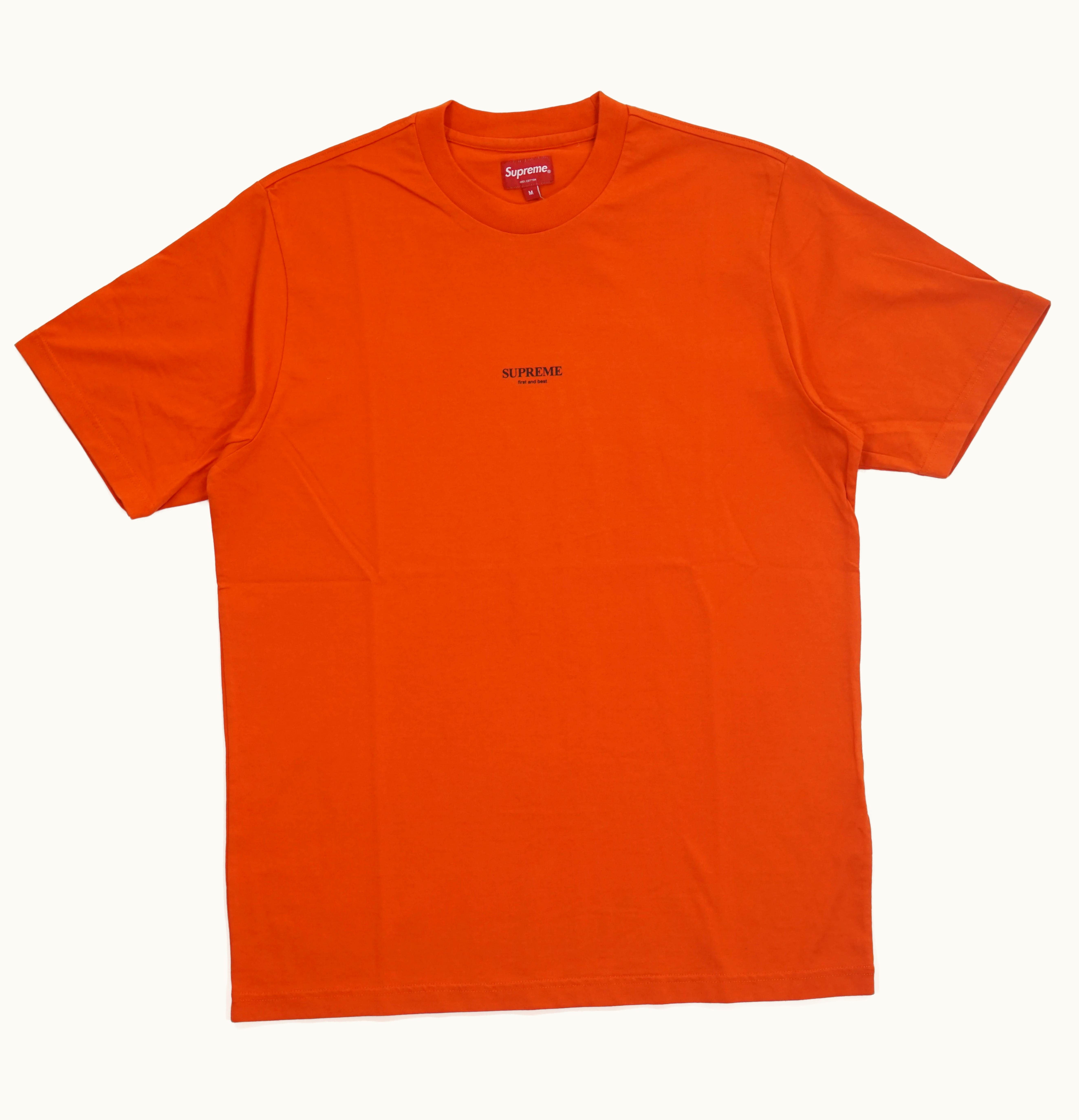 Supreme Supreme First Best Tee Orange