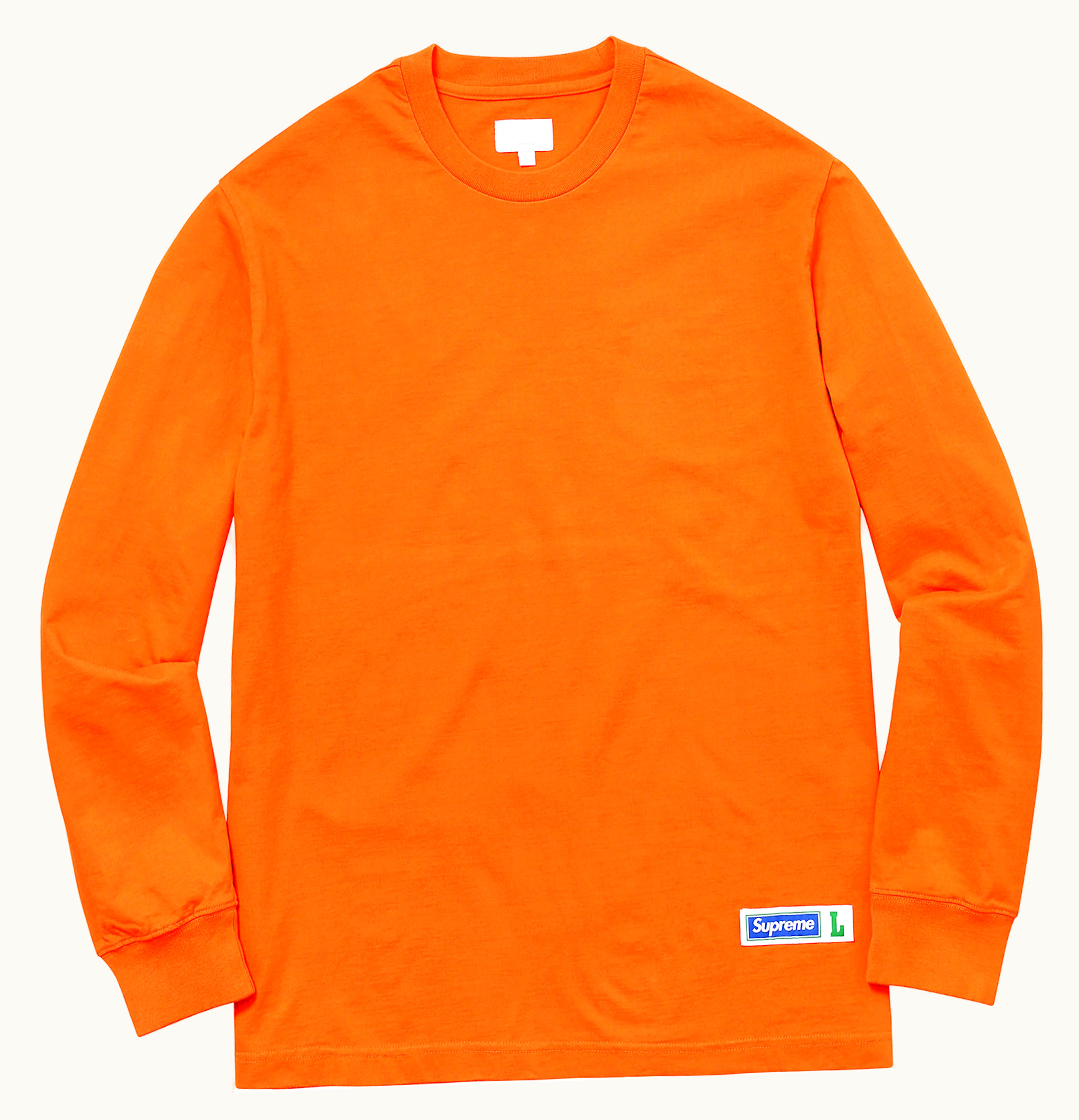 Supreme Supreme Athletic Label LS Top Orange