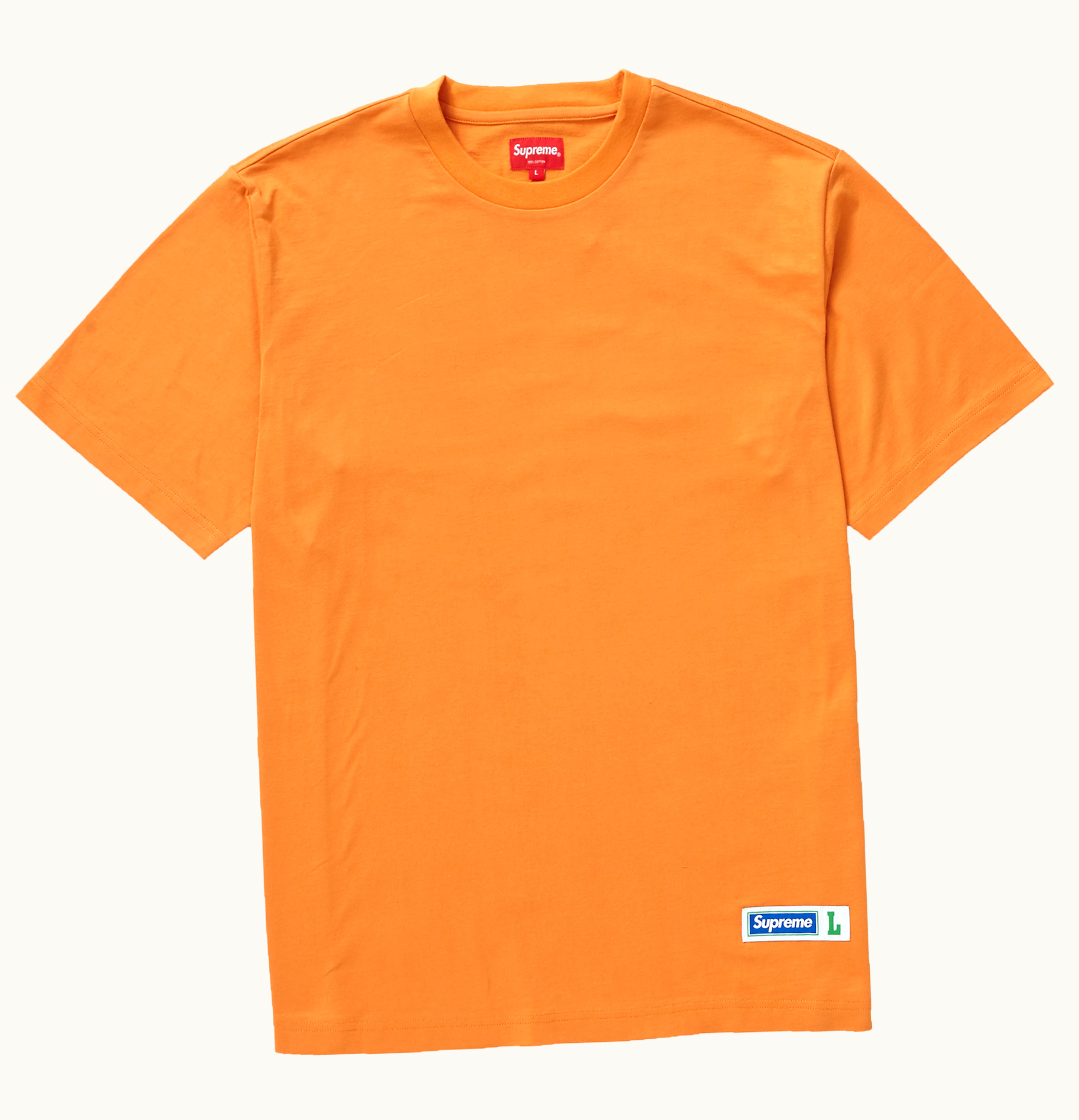 Supreme Supreme Athletic Label Tee Orange