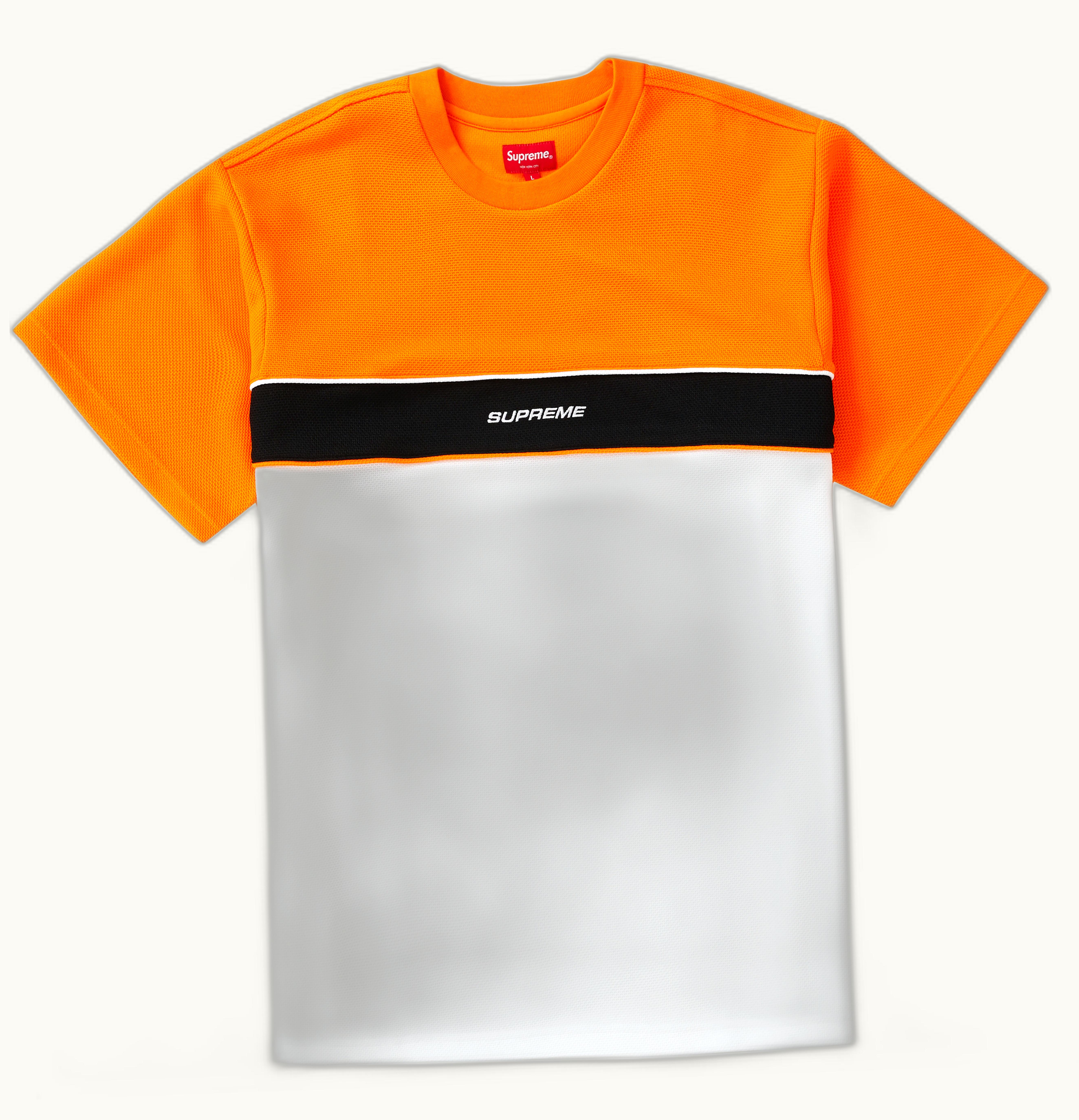 Supreme Supreme Piping Practice S S Top Orange