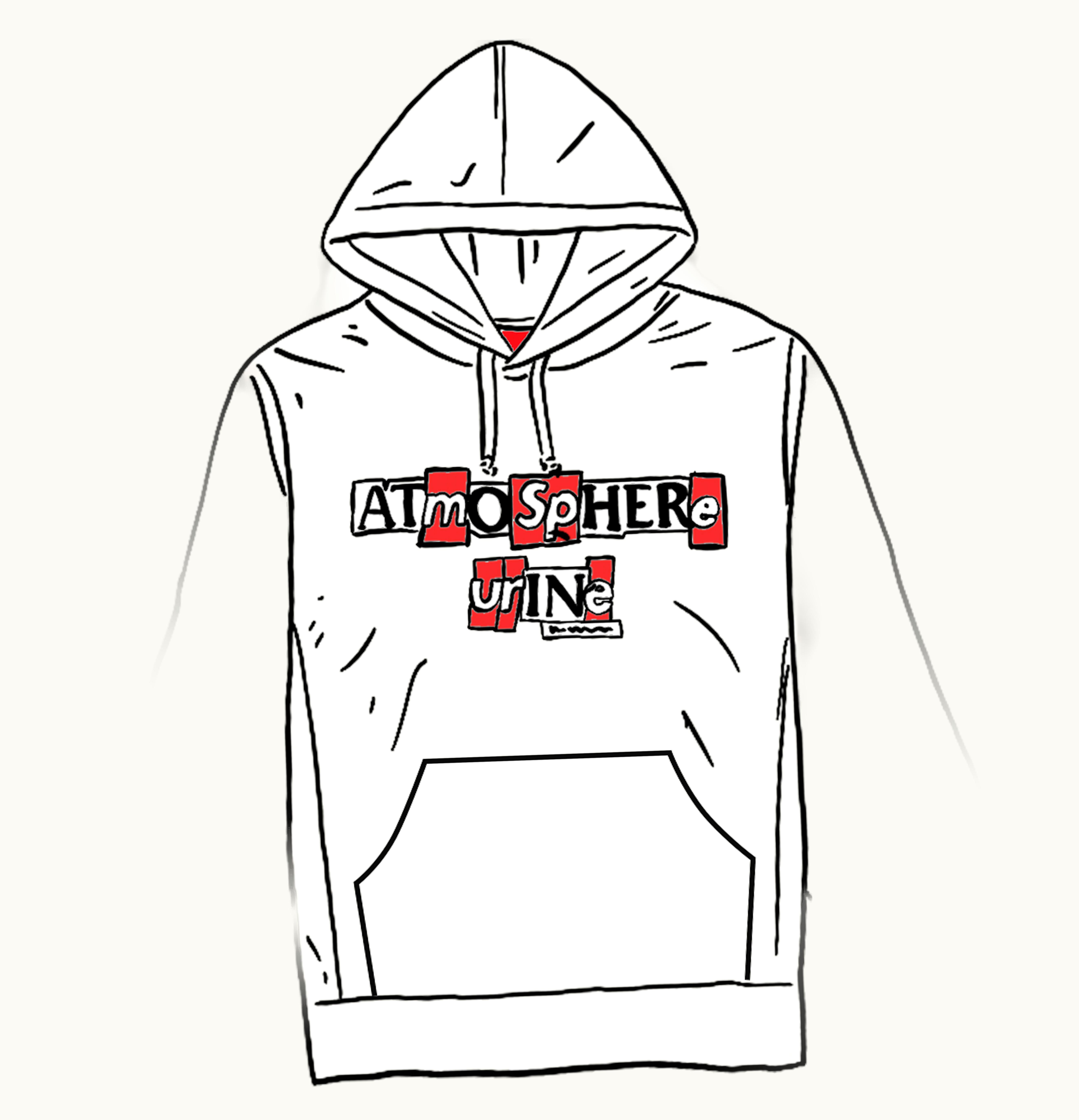 Supreme Supreme Antihero Hooded Sweatshirt White