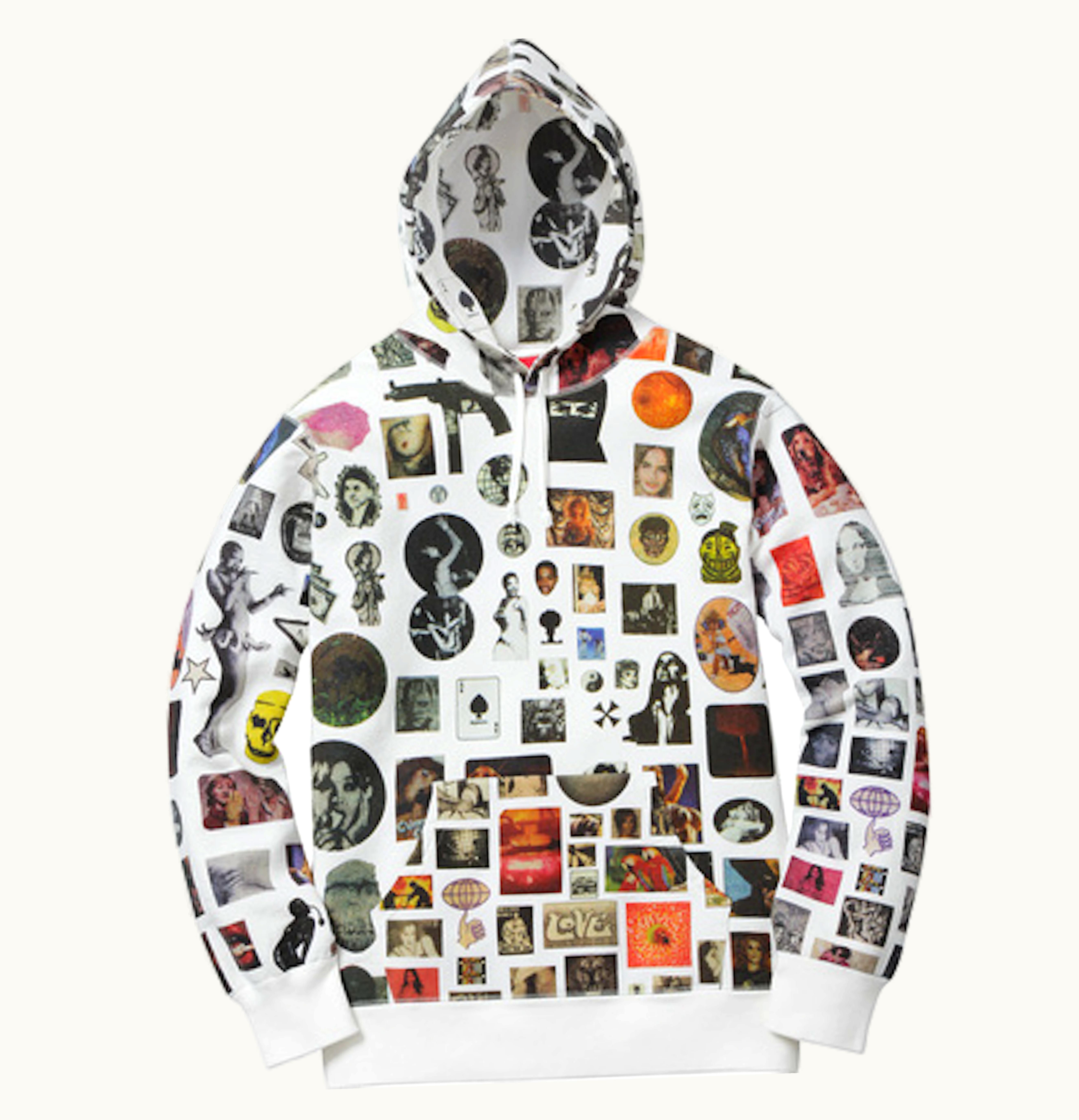 Supreme Supreme Thrills Hooded Sweatshirt White
