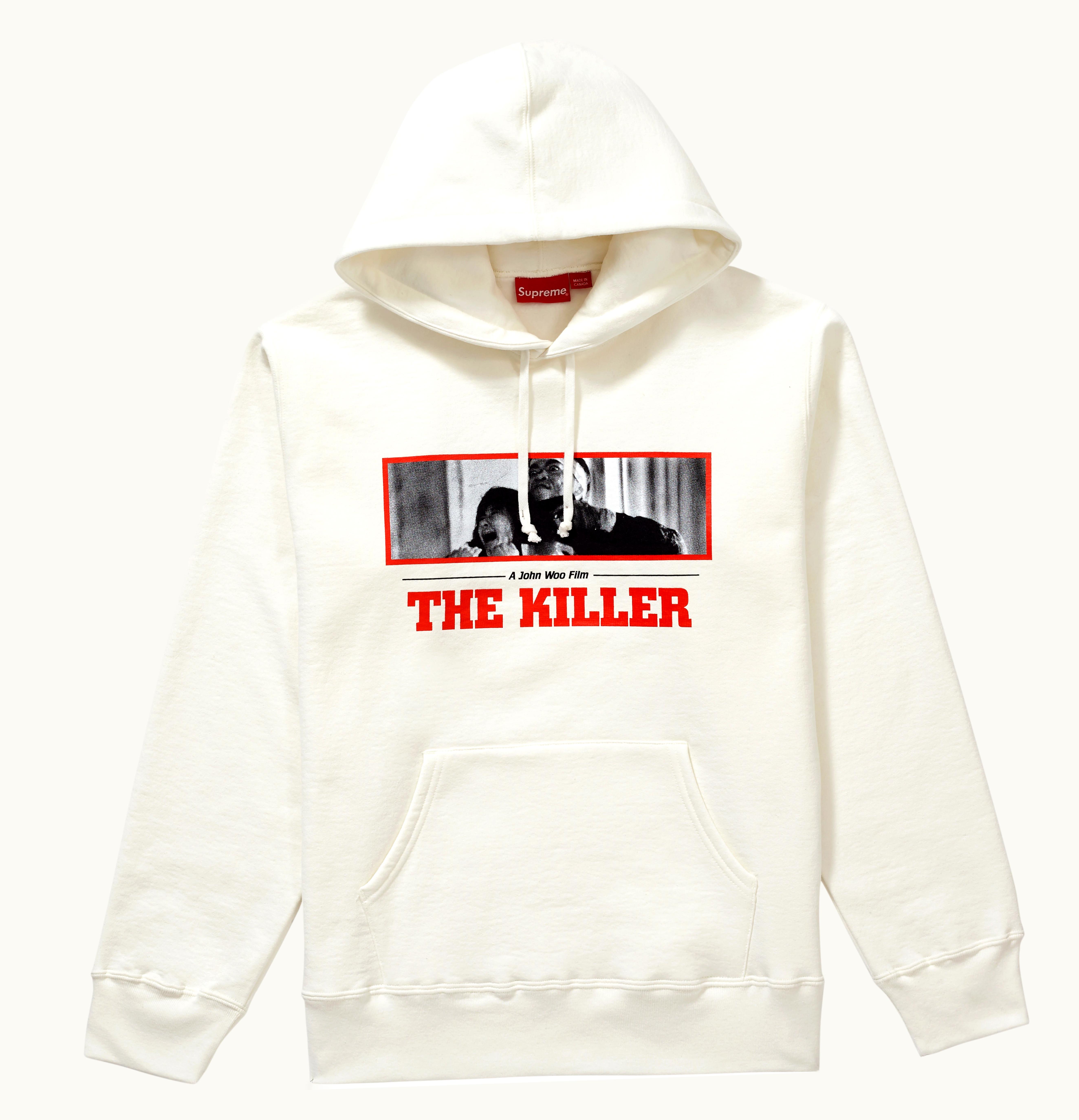 Supreme Supreme The Killer Hooded Sweatshirt White