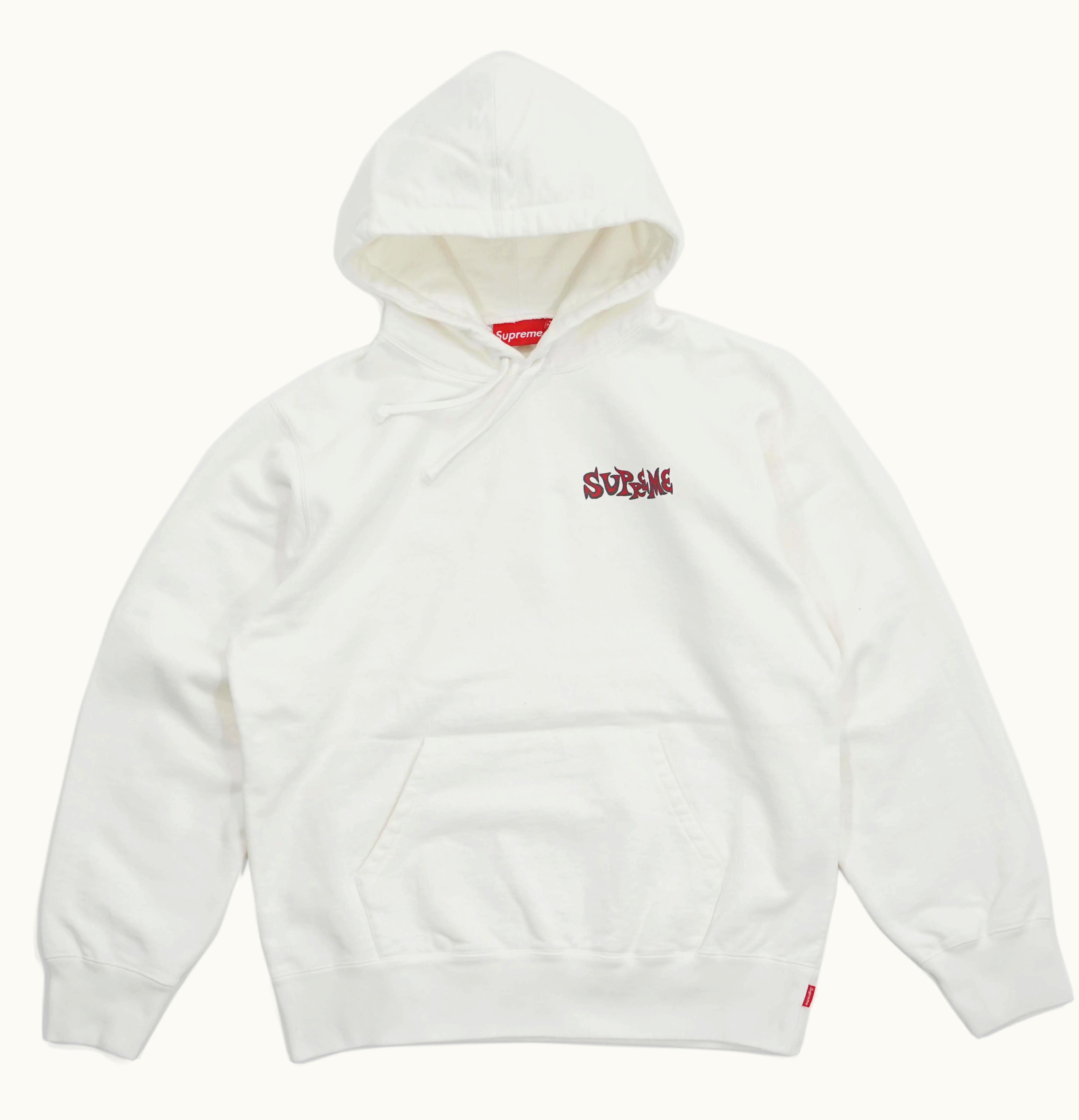 Supreme Supreme Portrait Hooded Sweatshirt White