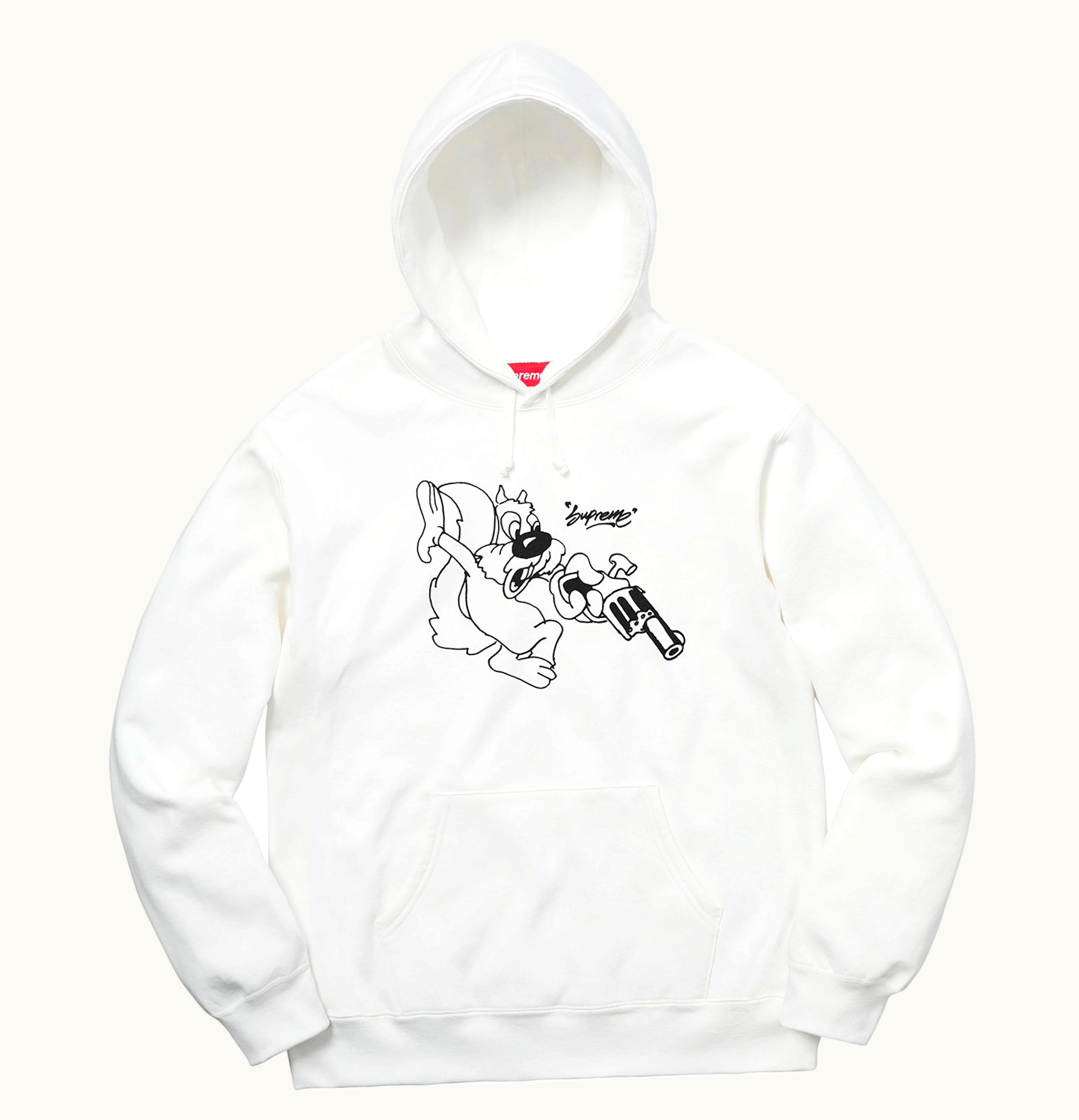 Supreme Supreme Lee Hooded Sweatshirt White