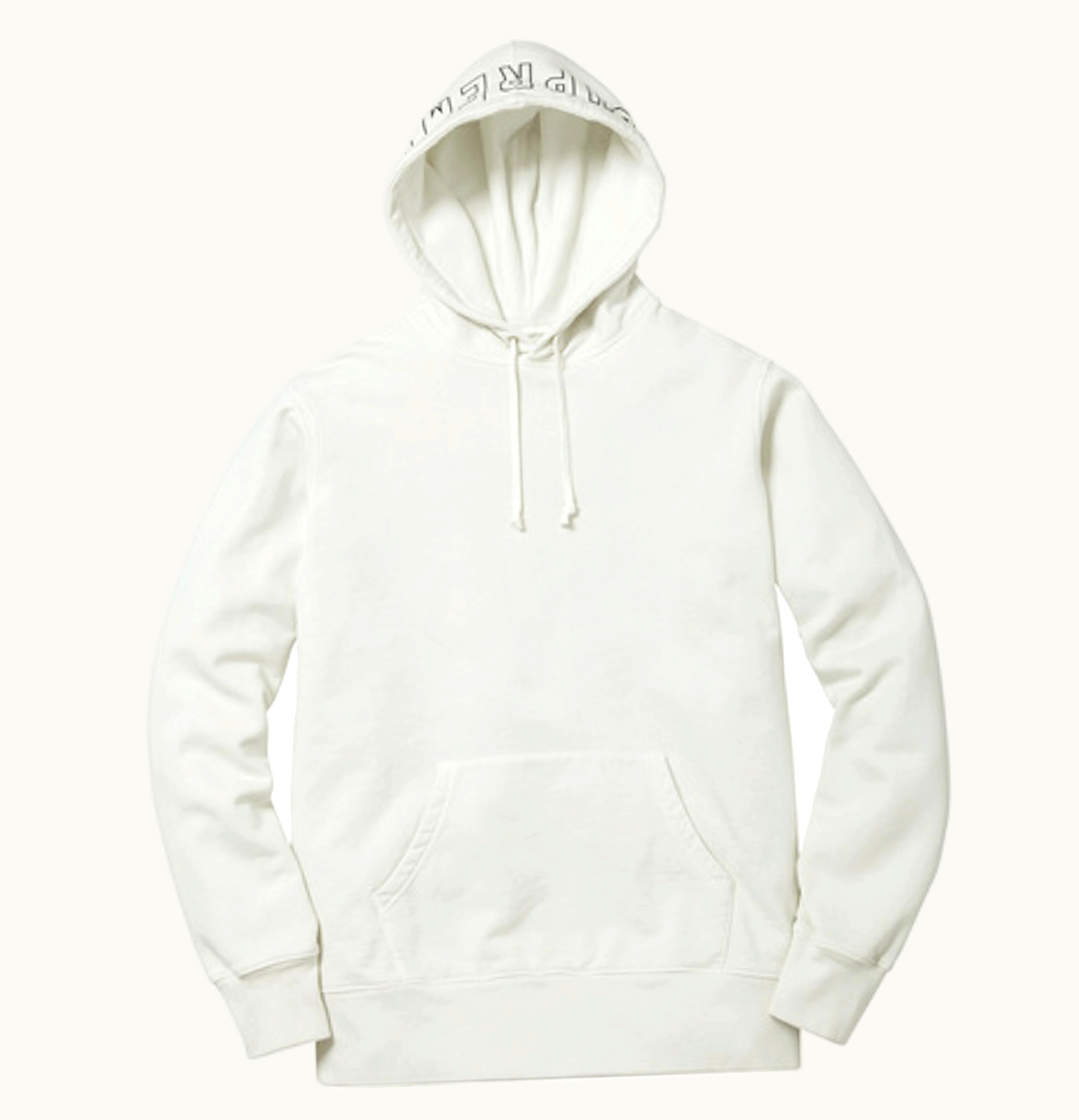 Supreme Supreme Overdyed Hoodie Off White