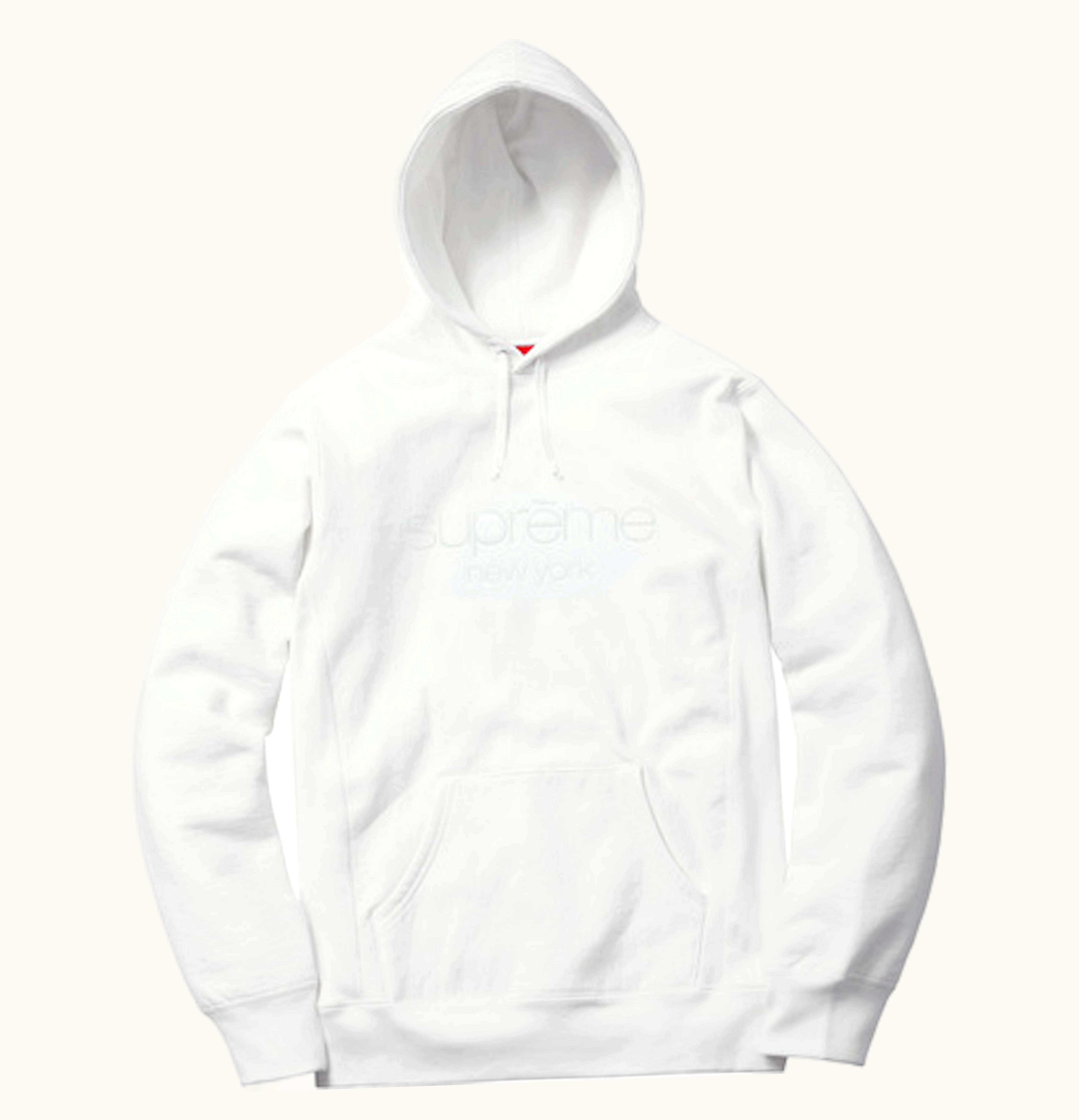 Supreme Supreme Multicolor Classic Logo Hoodie White