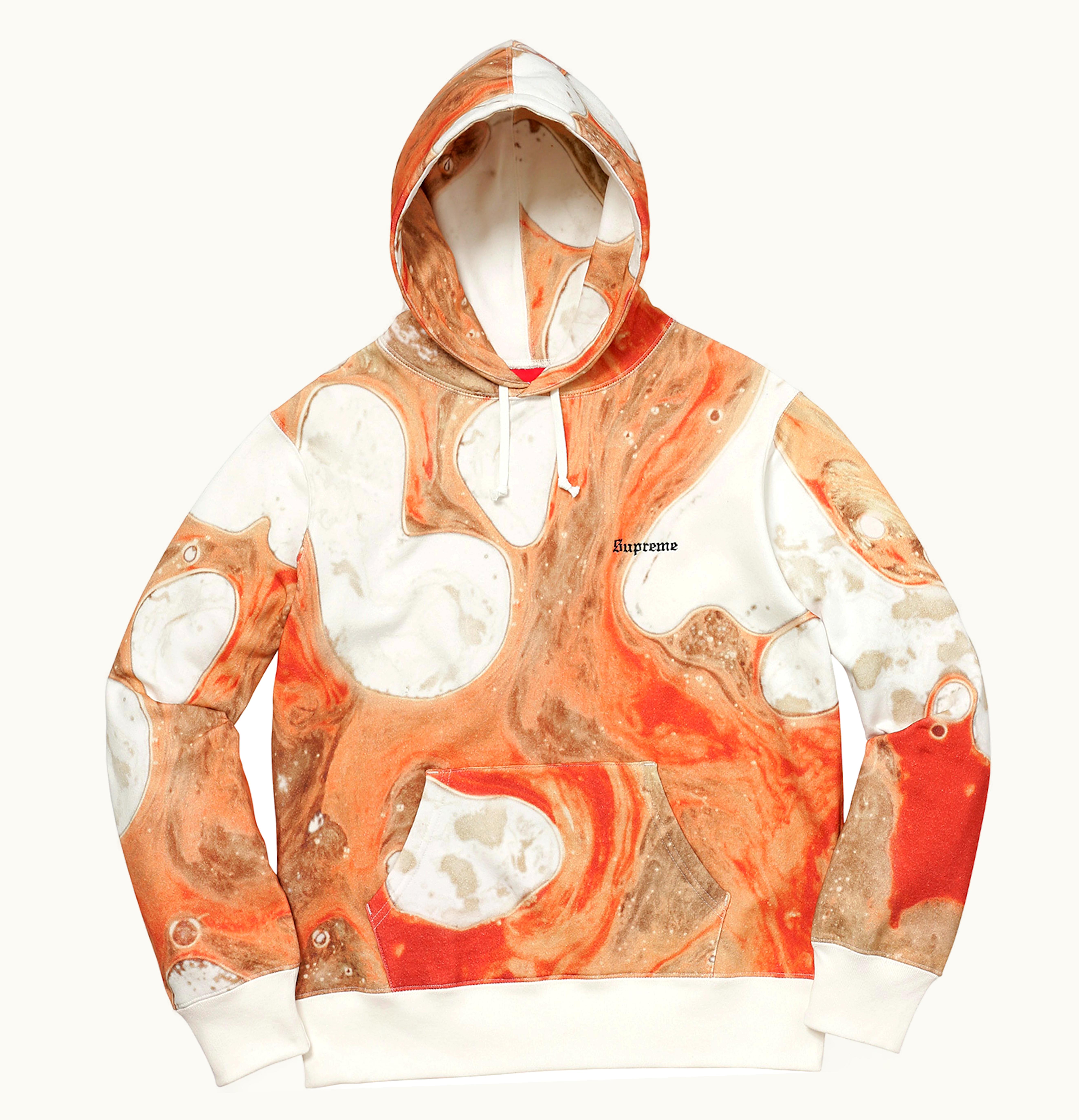 Supreme Supreme Blood and Semen Hooded Sweatshirt White