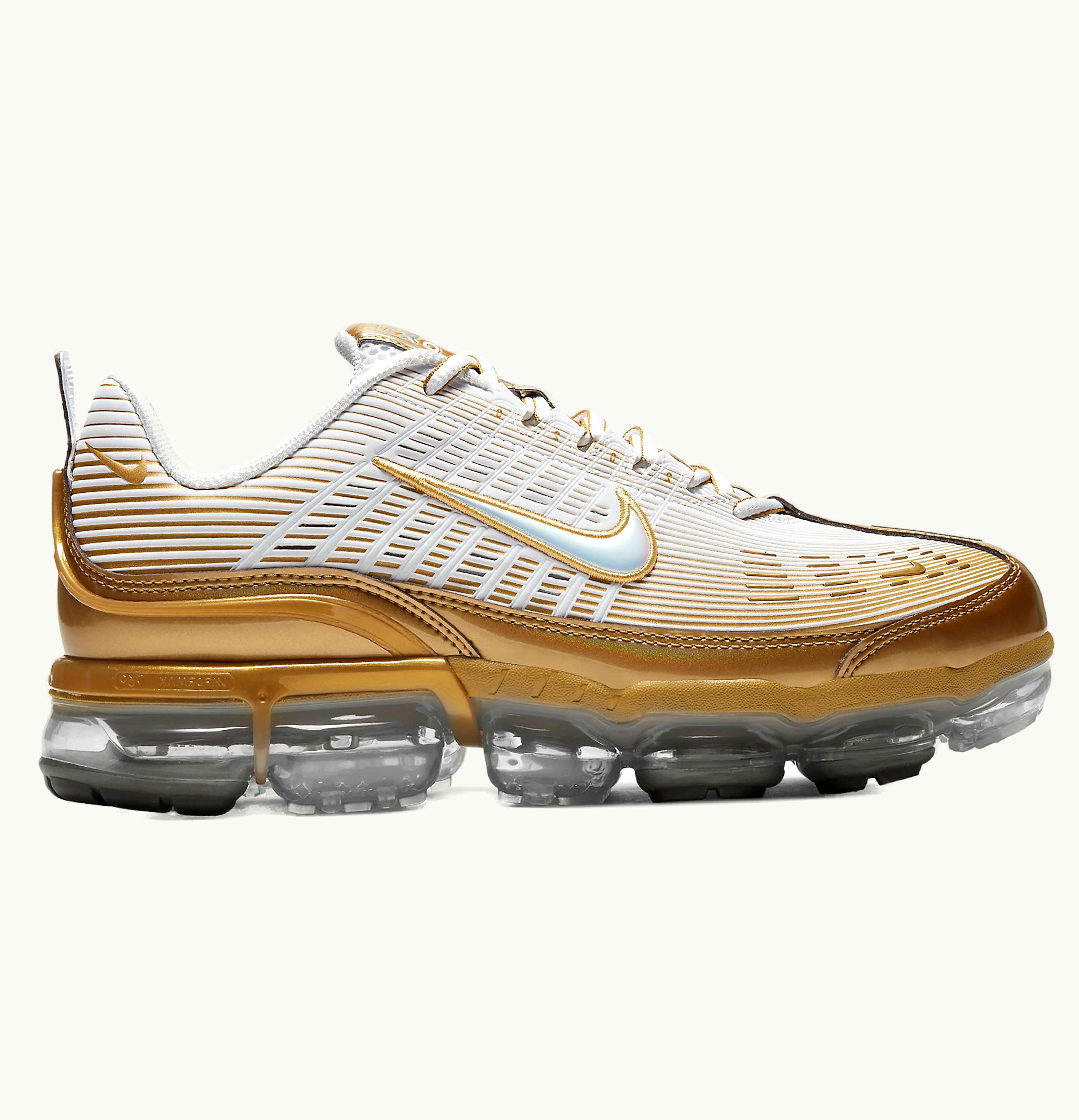 Nike Nike Air VaporMax 360 White Metallic Gold