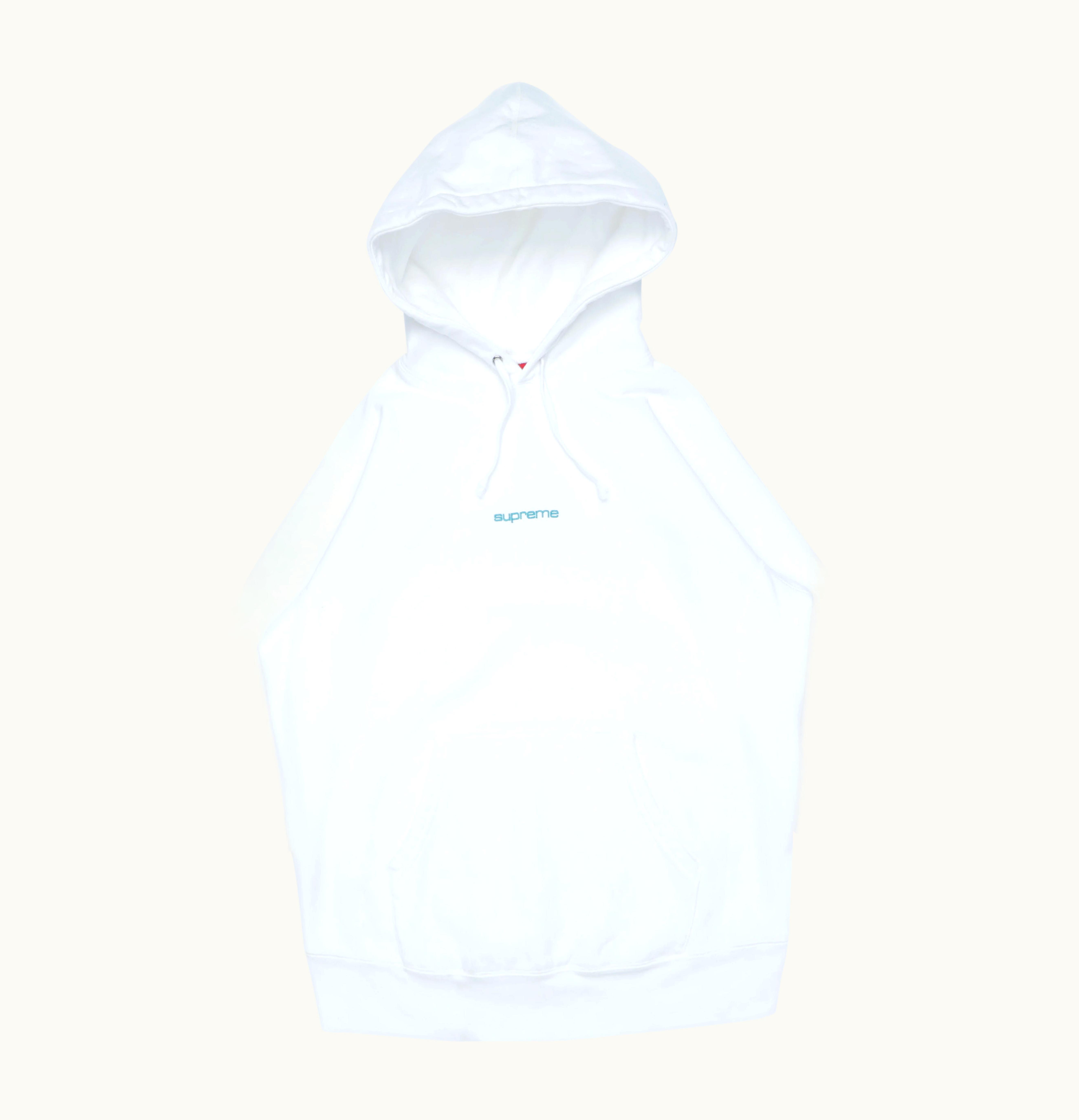 Supreme Supreme Compact Logo Hoodie White