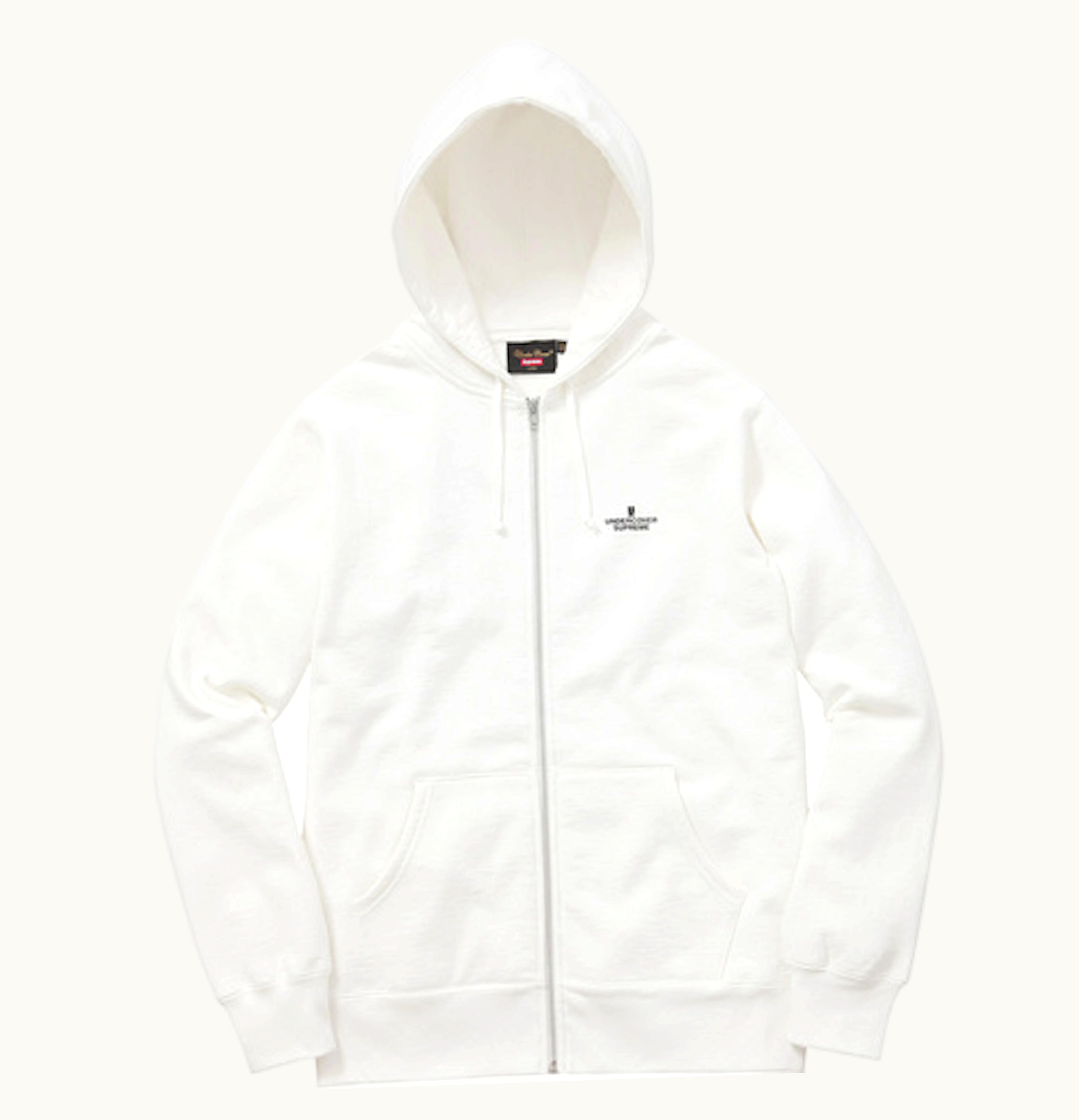 Supreme Supreme Undercover Generation Fuck You Zip Up Hoodie White
