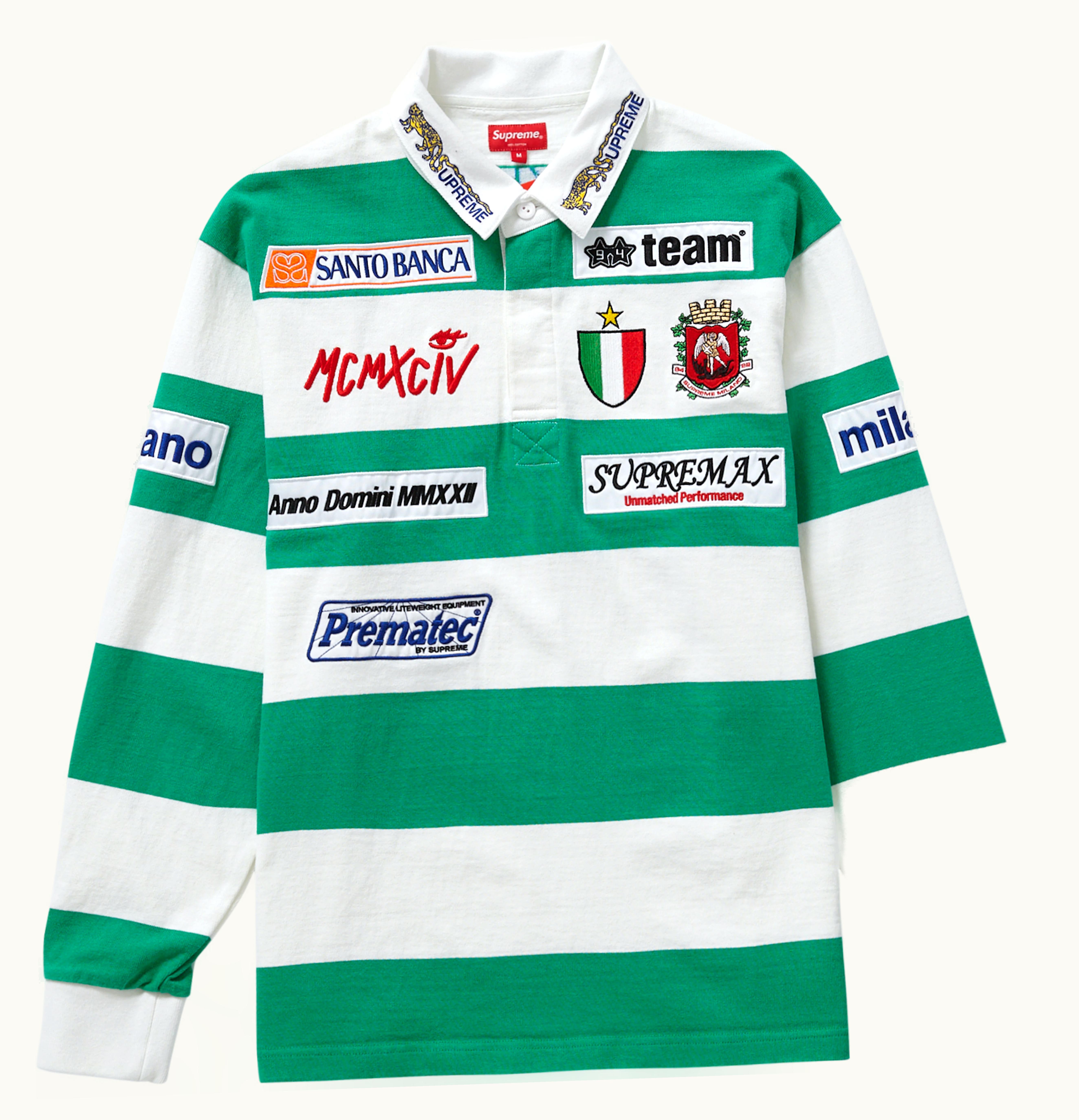 Supreme Supreme Stripe Rugby White