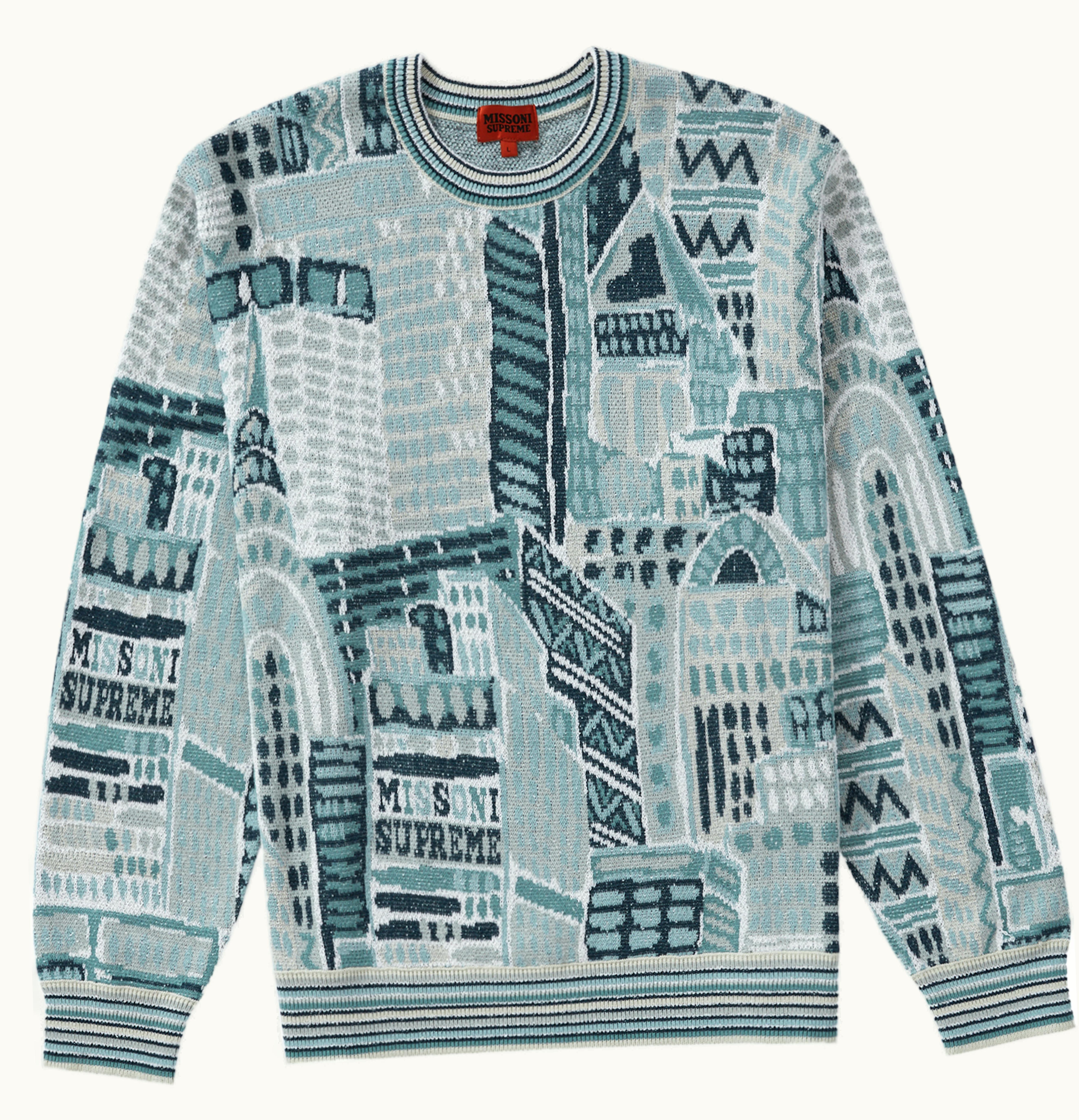 Supreme Supreme Missoni Sweater White