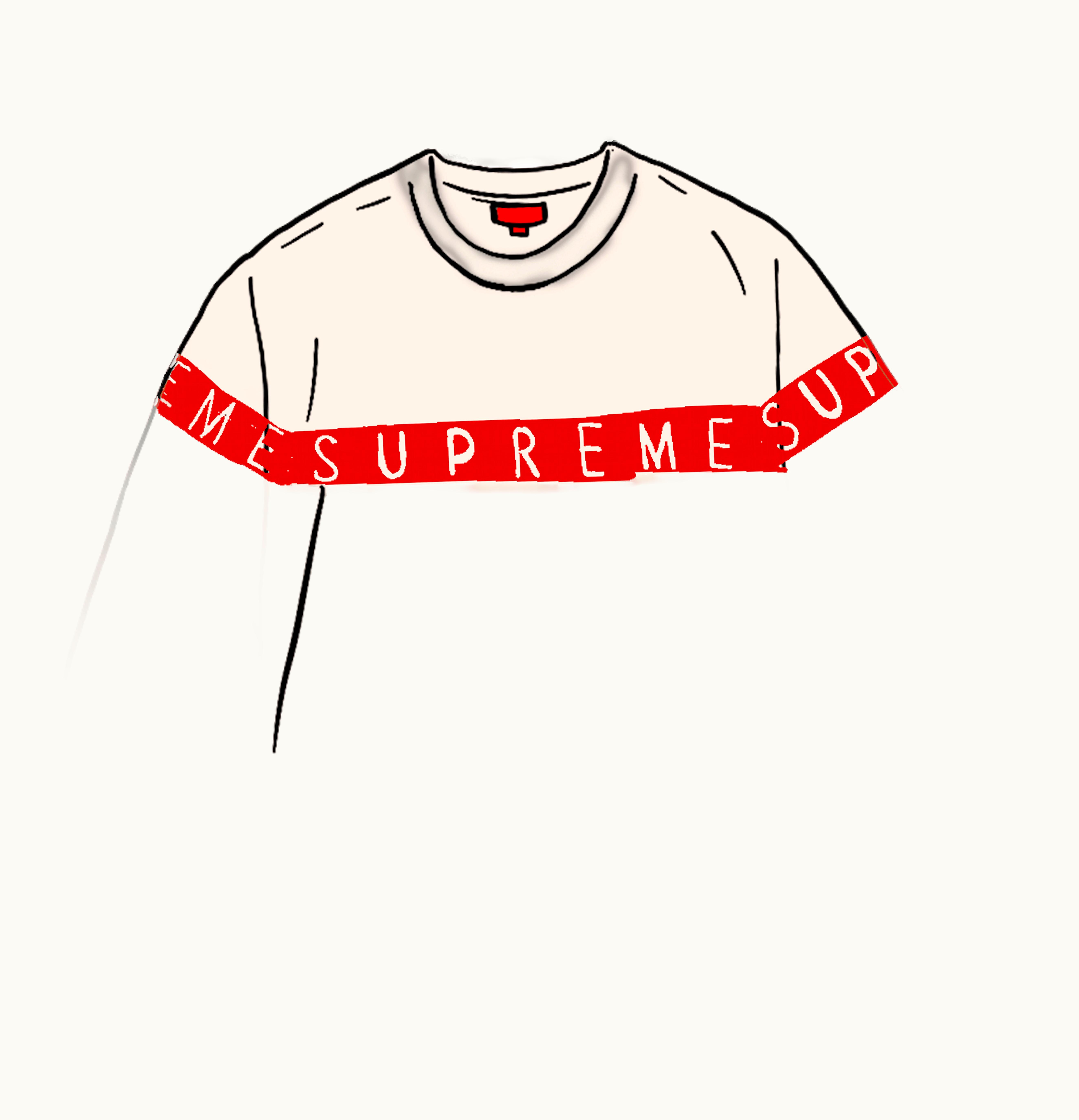Supreme Supreme Inside Out Logo Sweater White